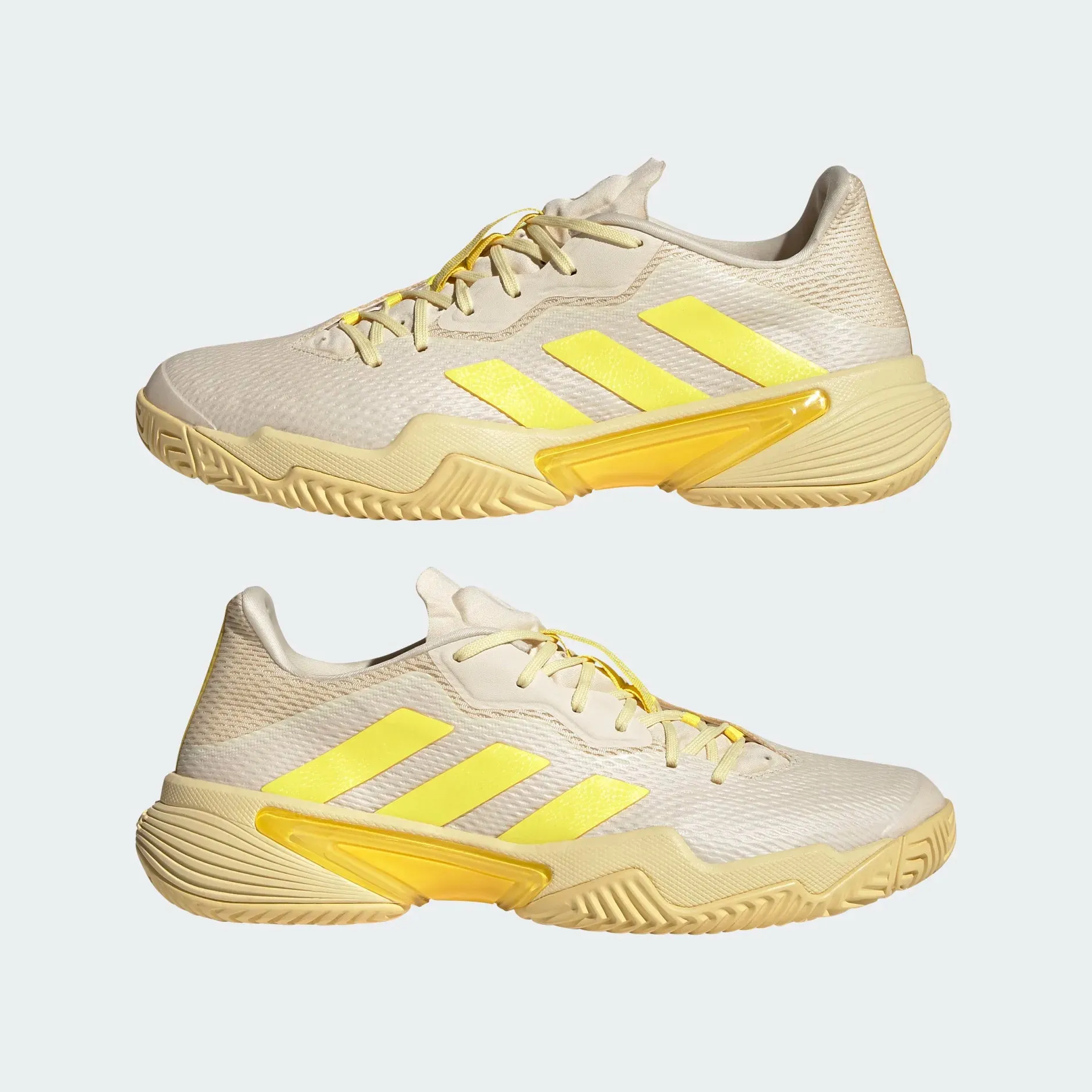 Adidas Barricade Tennis Shoes - Yellow