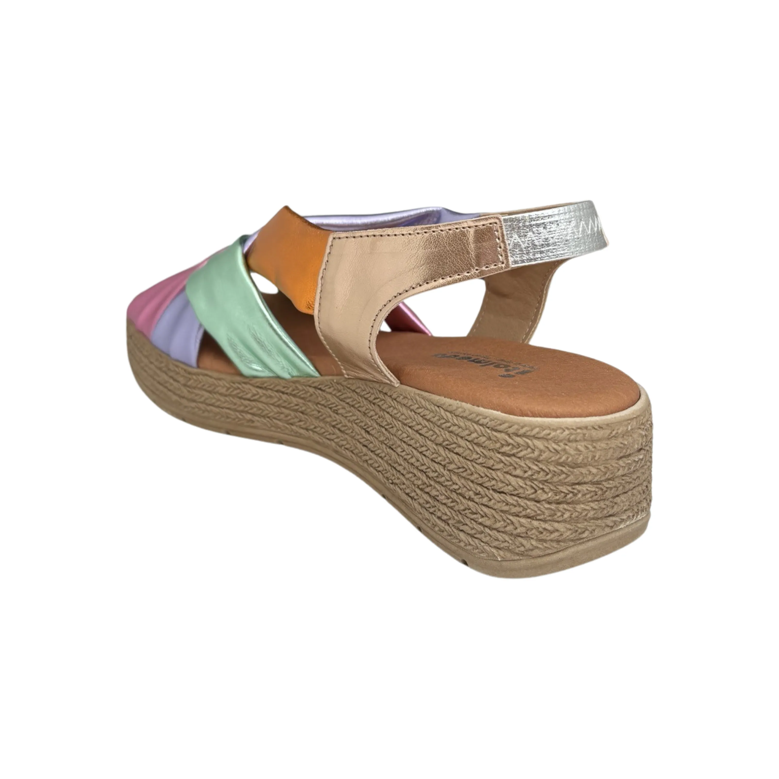 Aires Bright Metallic  Multi Sandal