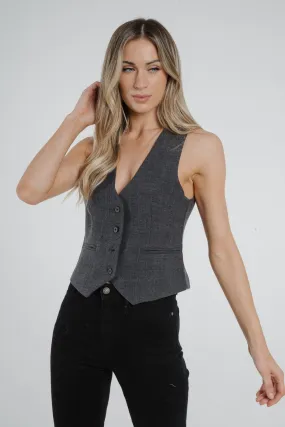 Arabella Waistcoat In Grey