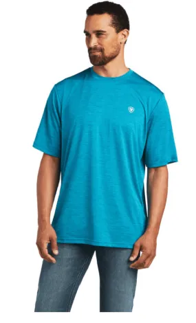 Ariat Men's Charger Young Turquoise Basic Tee 10040658