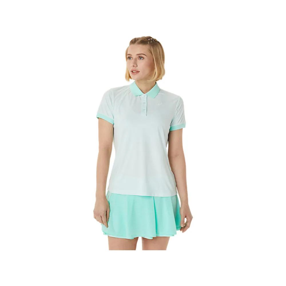 ASICS Women's Court Polo Shirt (Soothing Sea)