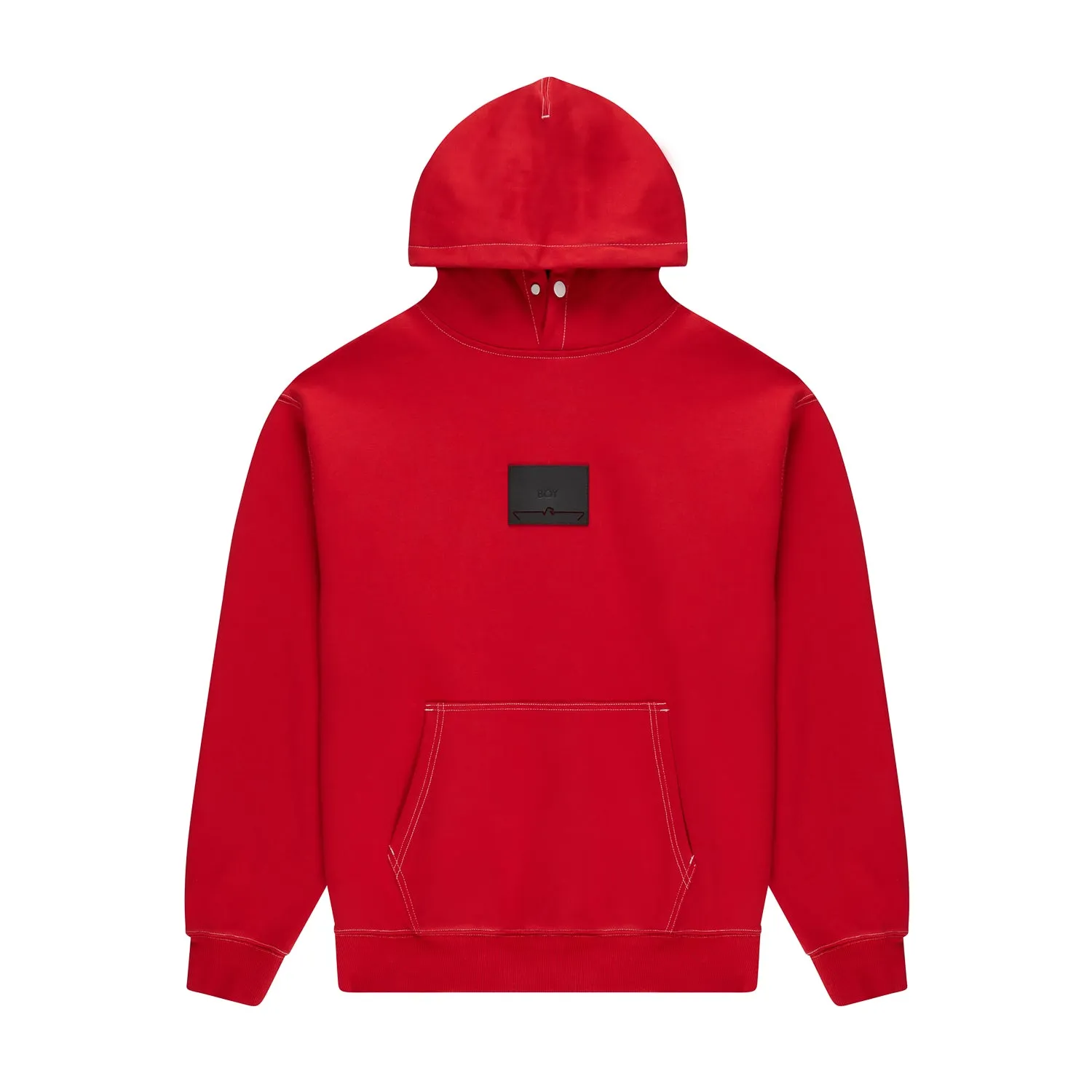 B IS FOR BOY HOODIE - MARS RED