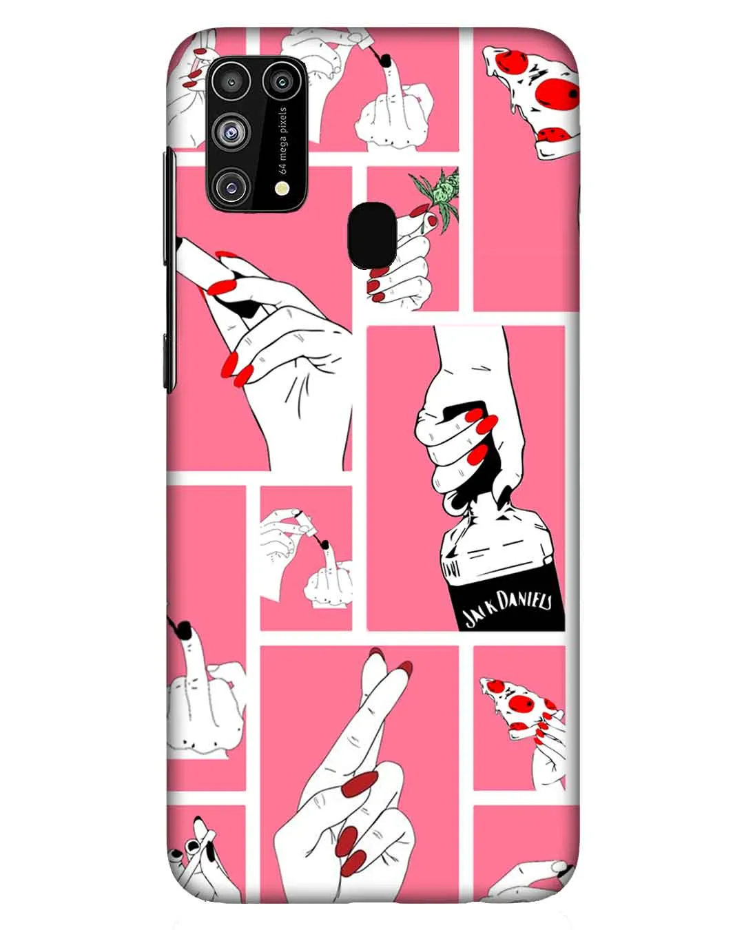 Bad Girl  |  Samsung Galaxy M31 Phone Case