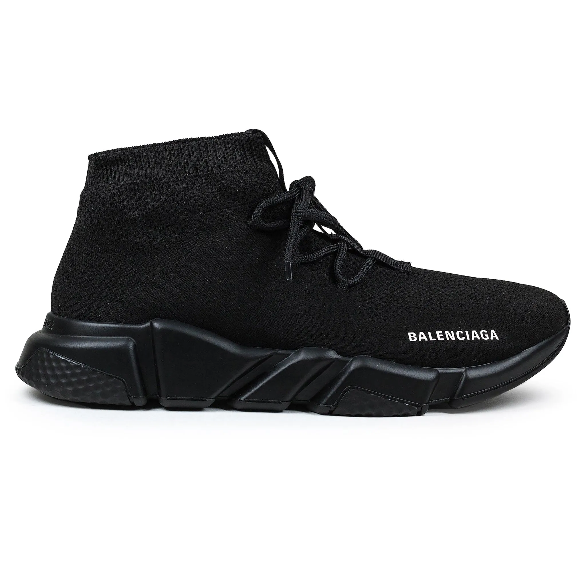 Balenciaga Speed Knit Lace Sock Triple Black