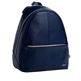 Beaba San Francisco Nappy Backpack - Blue with Snake Print