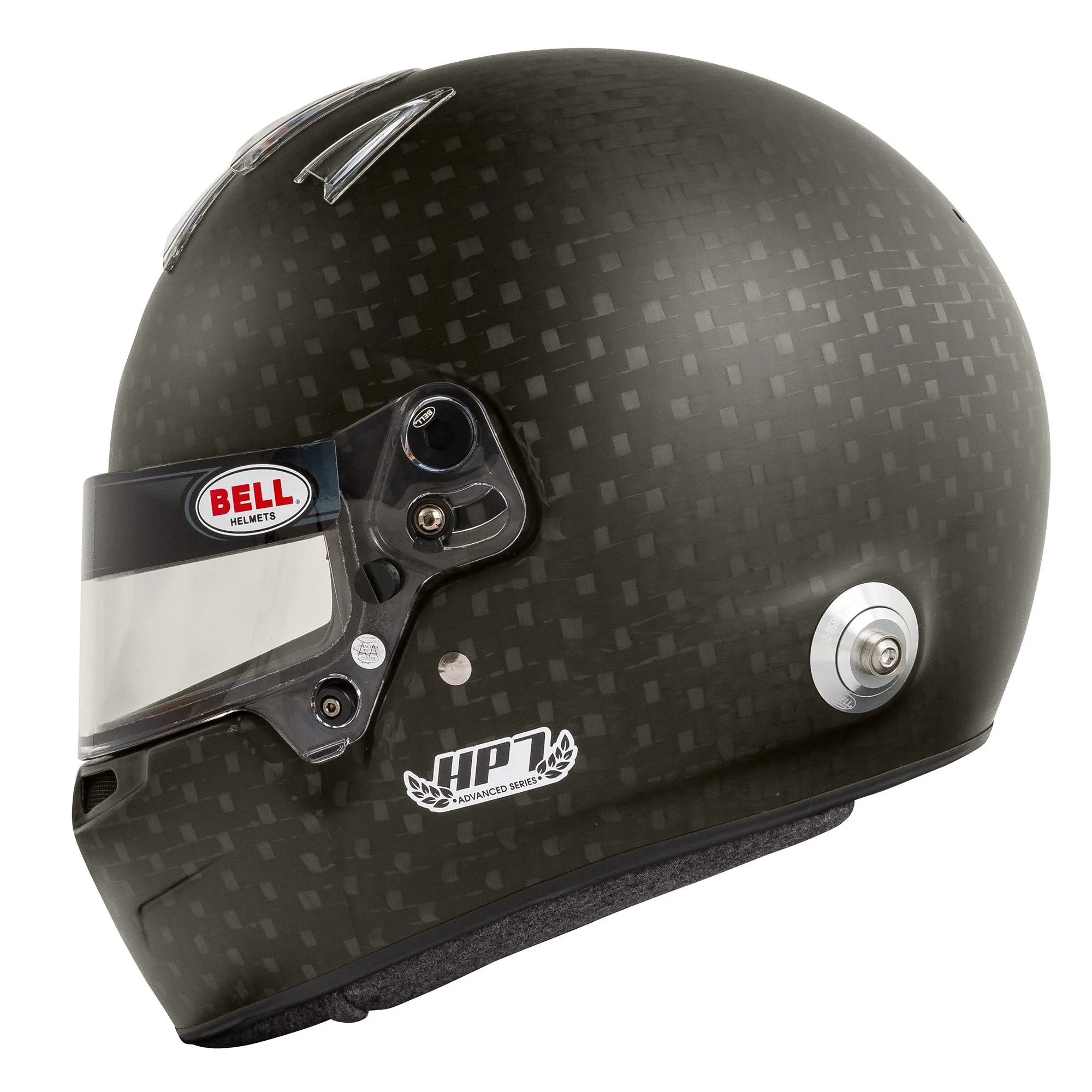 Bell HP7 Carbon Helmet, NON-Duckbill, FIA 8860-2018 Helmet  FREE HP Premium Bag