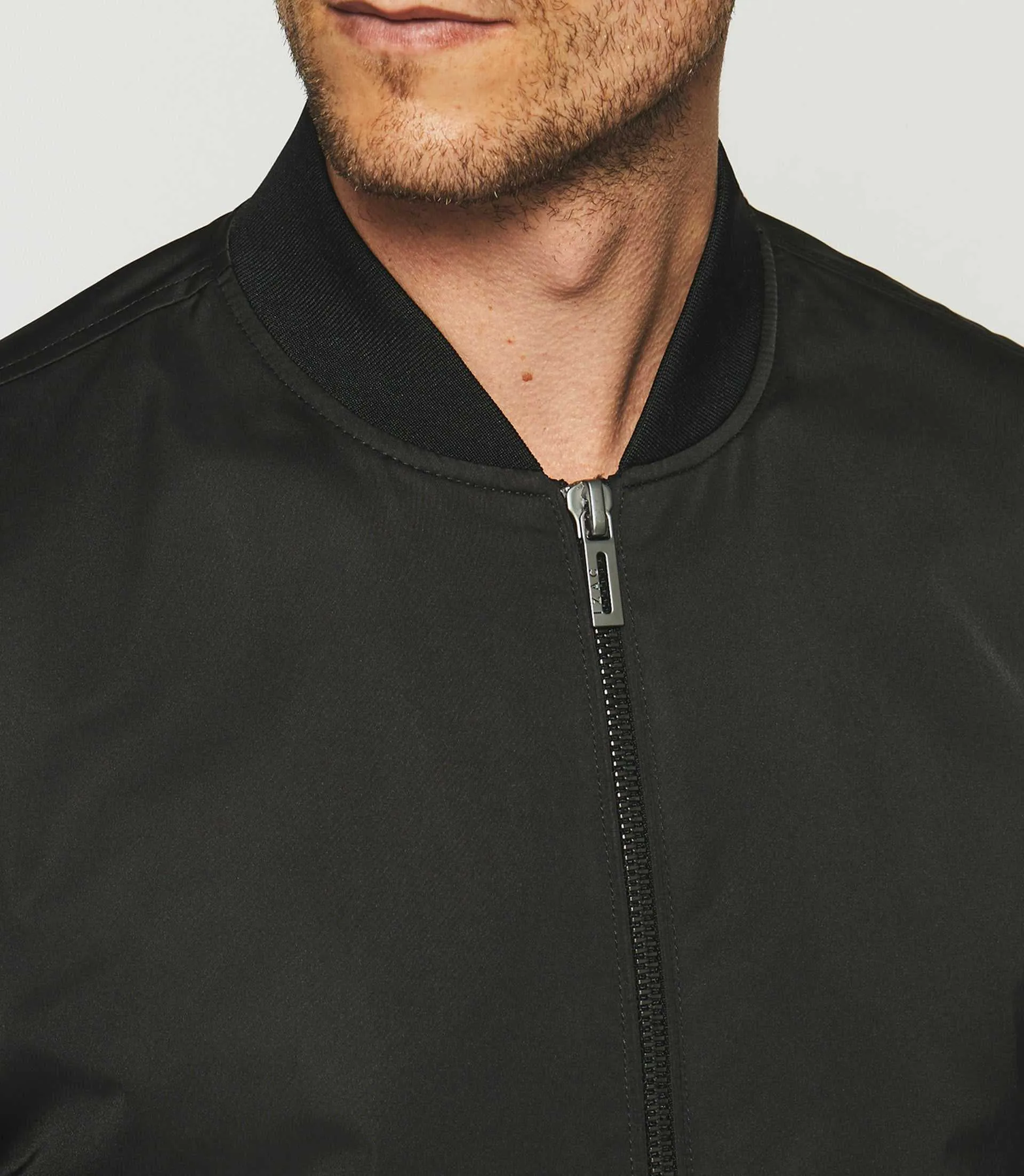 Blouson teddy noir ROLAND