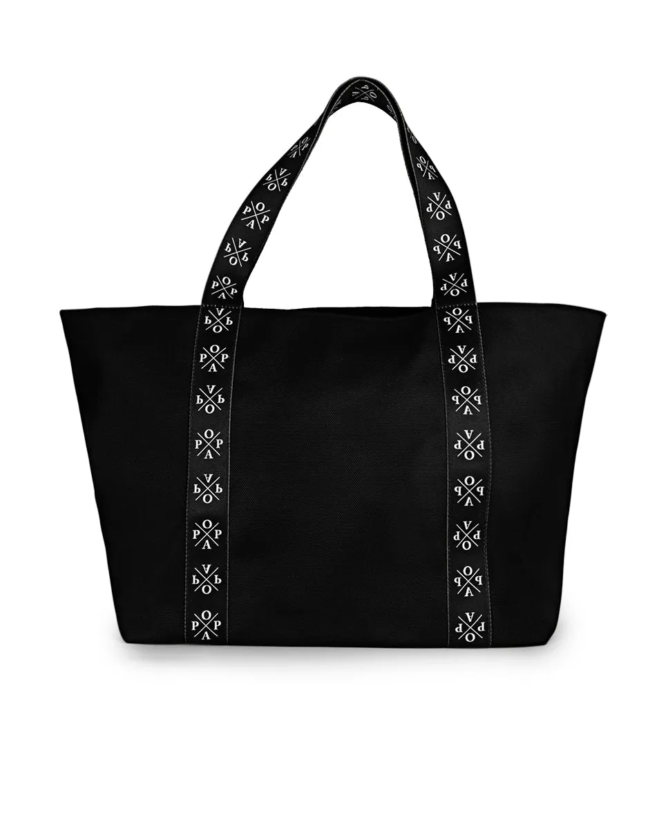 Bolso Ester Nylon Negro