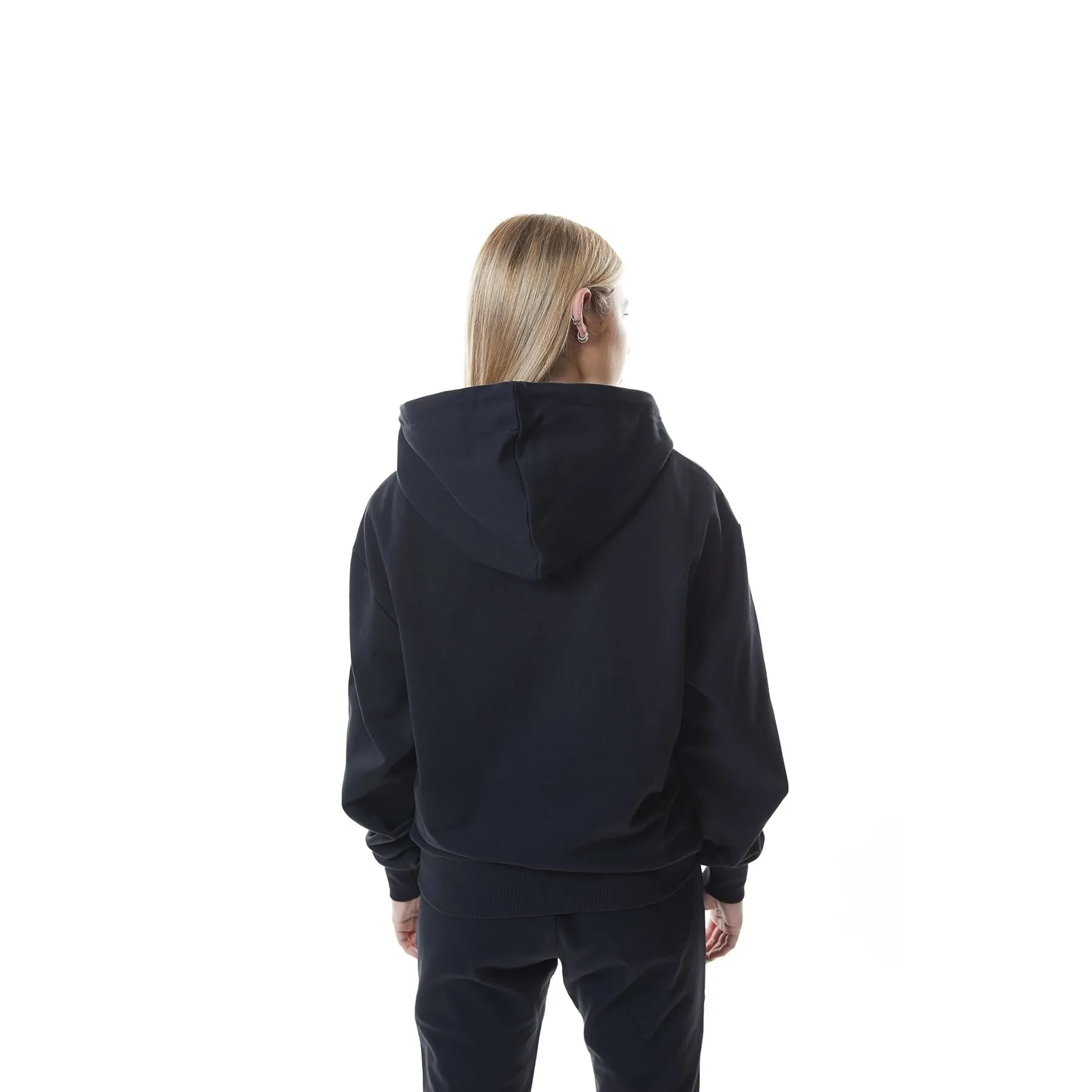 BOY ORB PUFF PATCH HOODIE - BLACK