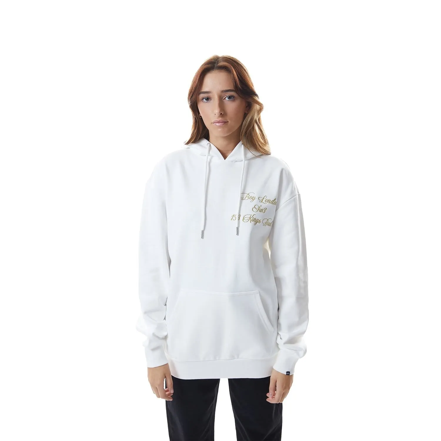 BOY ORINATE HOODIE - OFF WHITE/GOLD