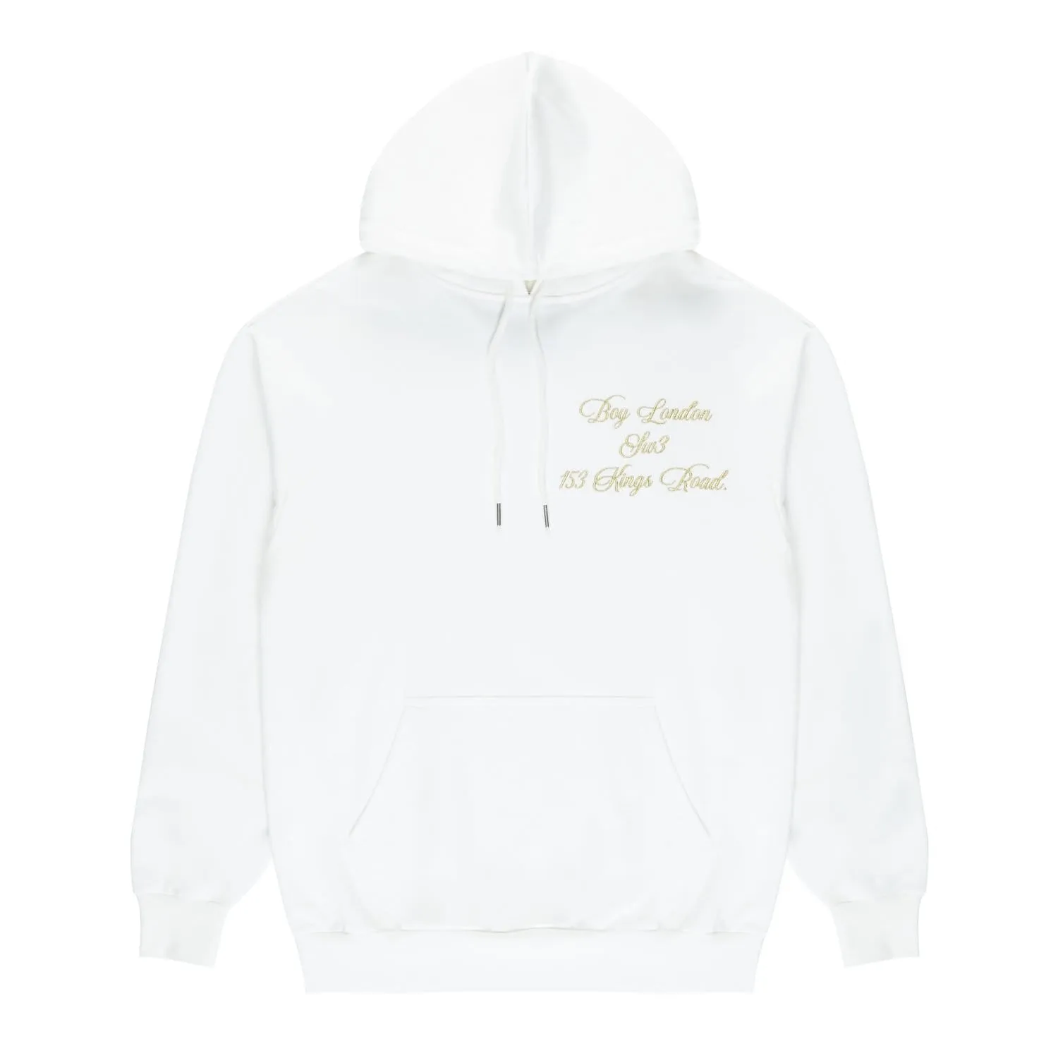 BOY ORINATE HOODIE - OFF WHITE/GOLD