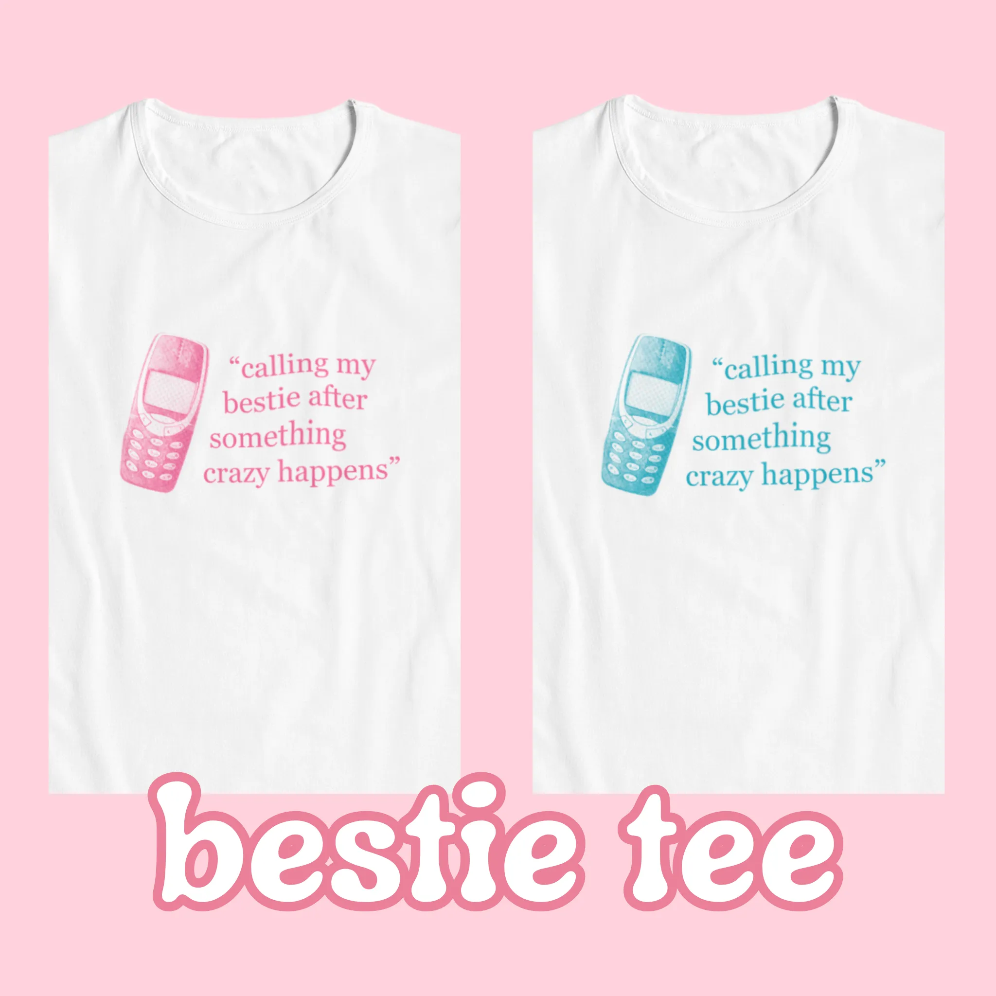 CALLING (ROSA), BABY TEE - VIT