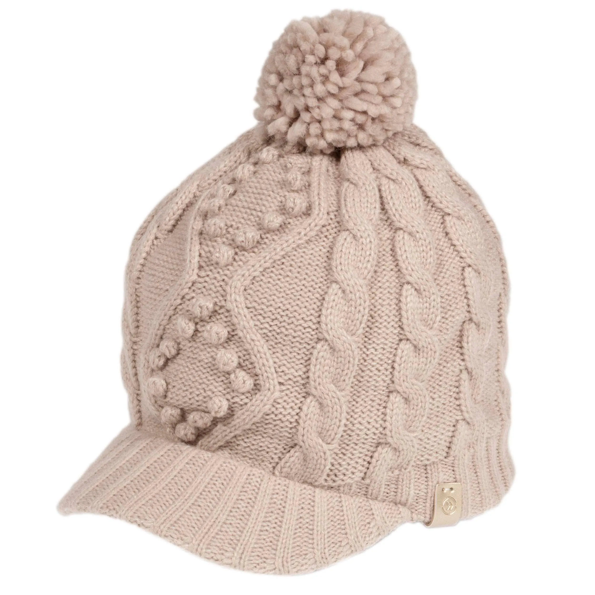 Casquette Femme hiver Café Latte