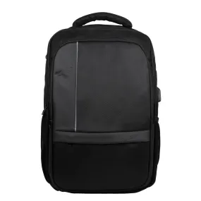 Cloud 23L Black Laptop Backpack with raincover