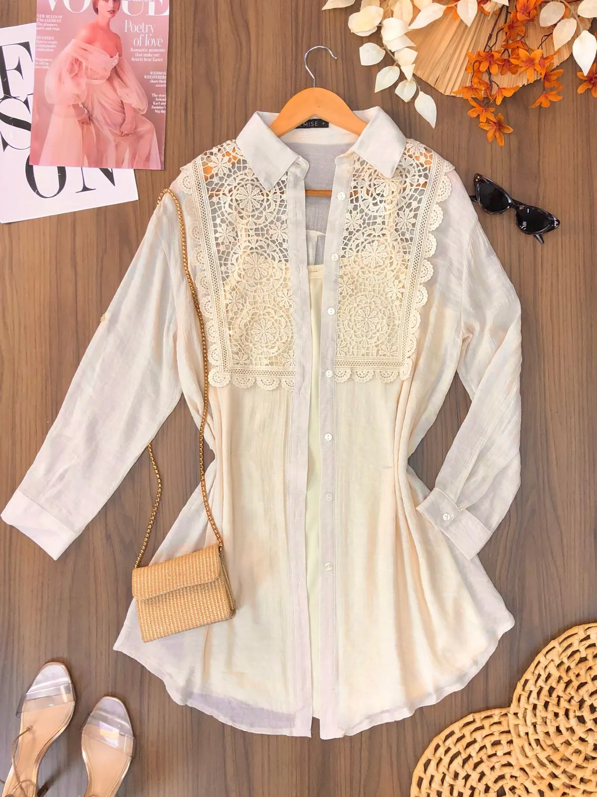 Conjunto Chemise e Vestido Segunda Pele 96963 (5/N)