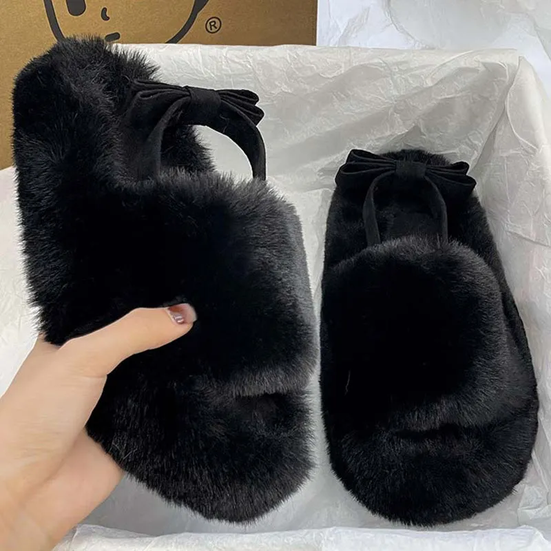 Cute Fluffy Home Slippers - Kimi