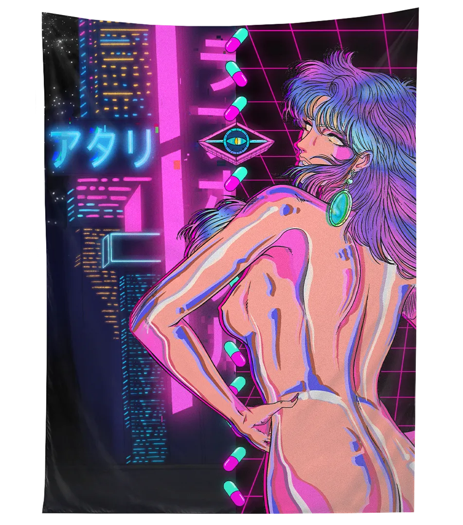 Cybernetic Lust Tapestry