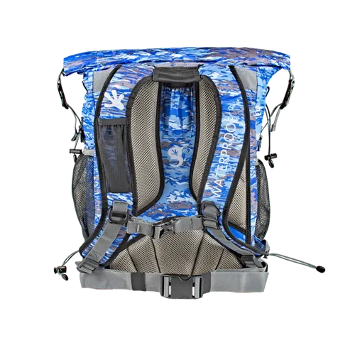 Dueler 32L Waterproof Backpack - Ocean  Geckoflage