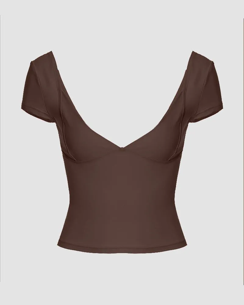 Equinox Illuminum Scoop Neck Top