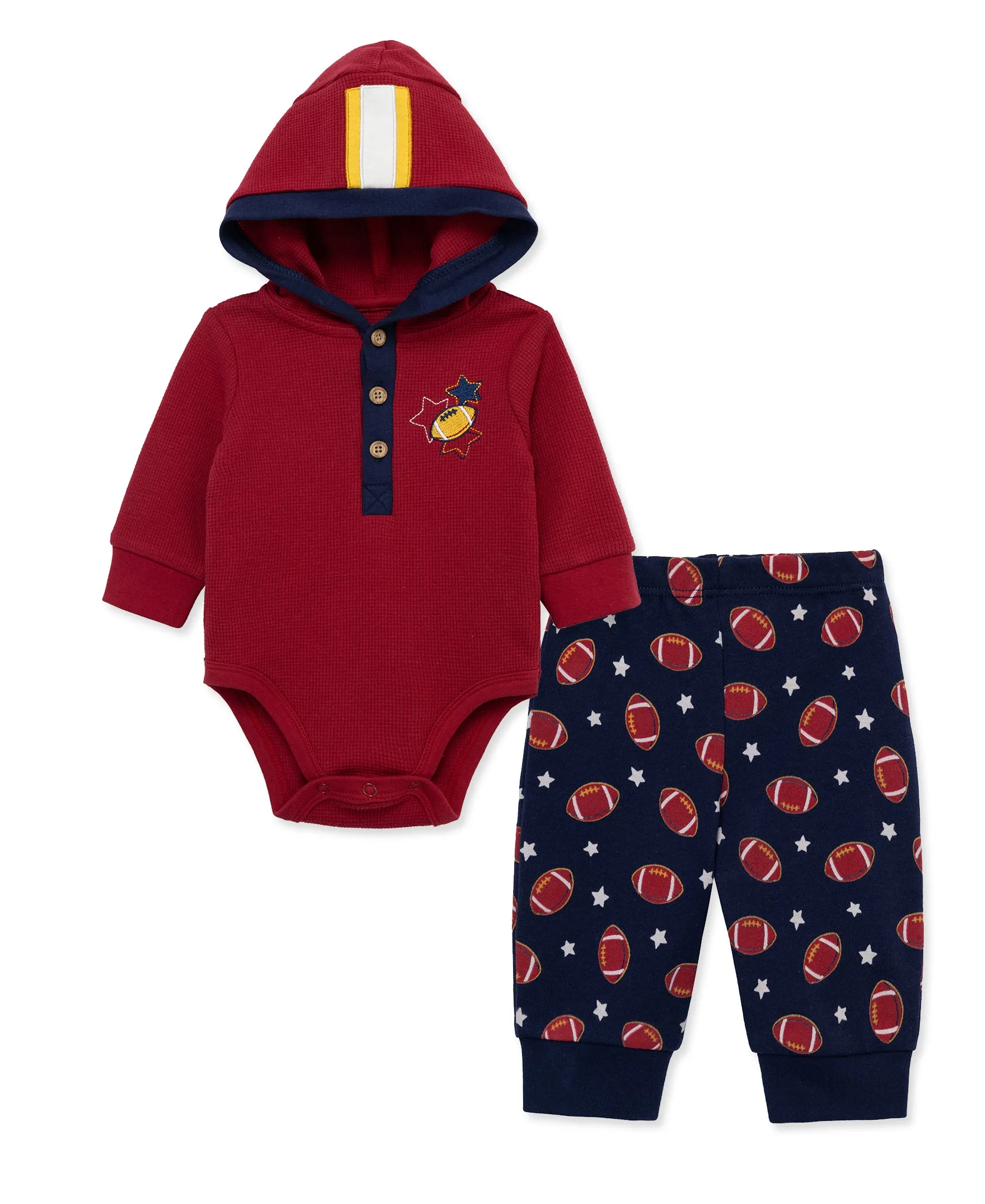 Football Bodysuit & Pant Set (12M-24M)