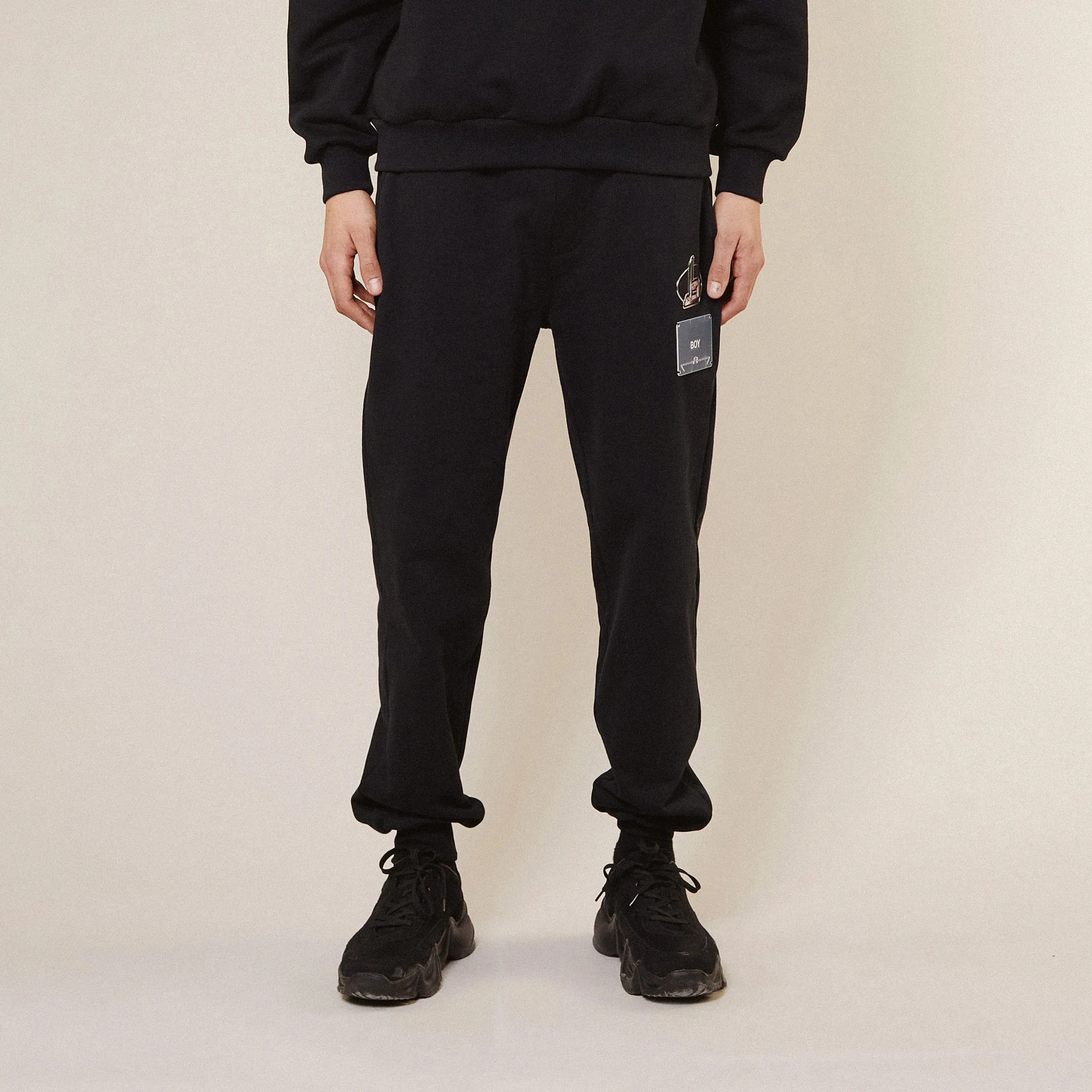 FUTURE BOY JOGGERS - BLACK