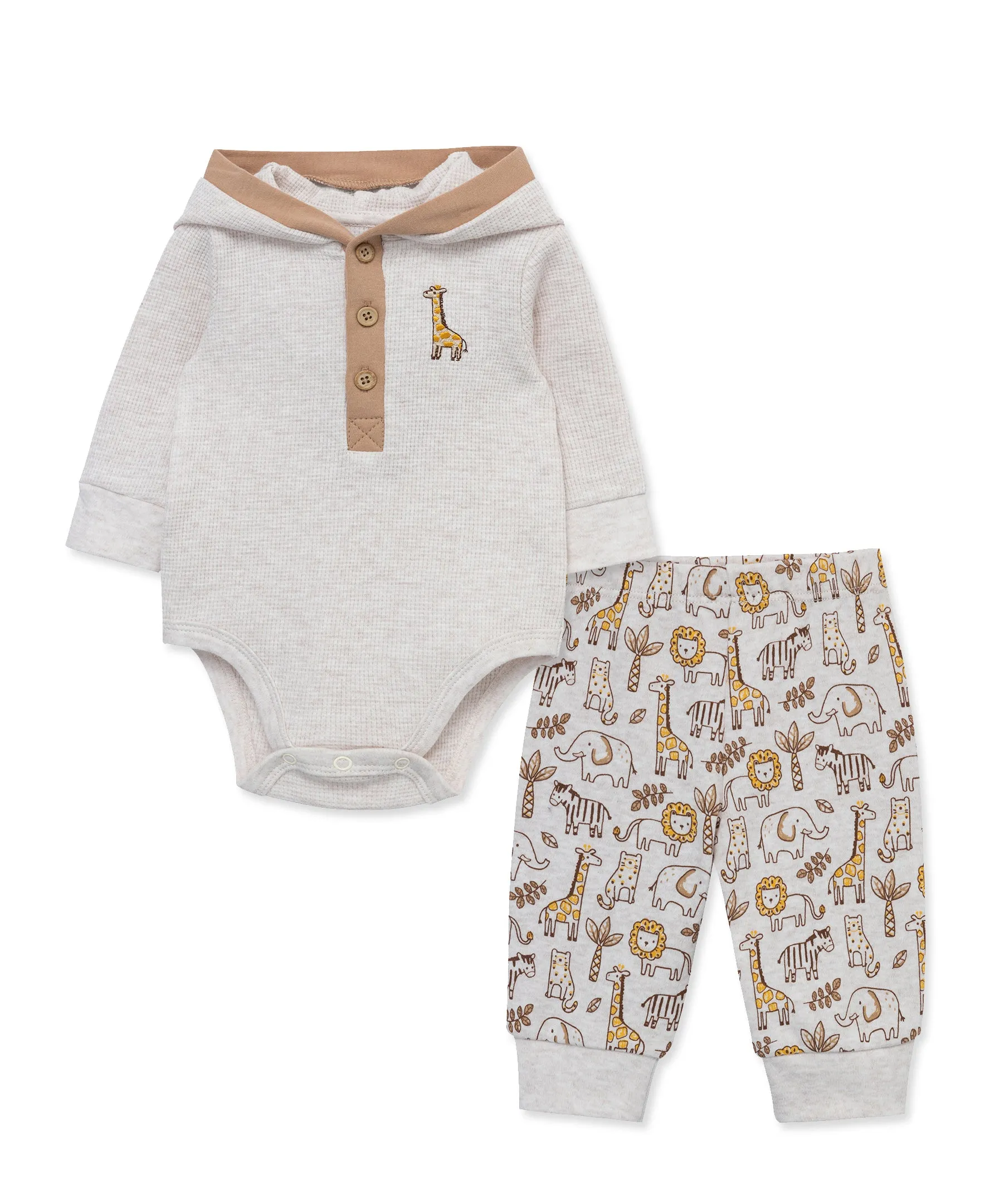 Giraffe Bodysuit & Pant Set (3M-12M)