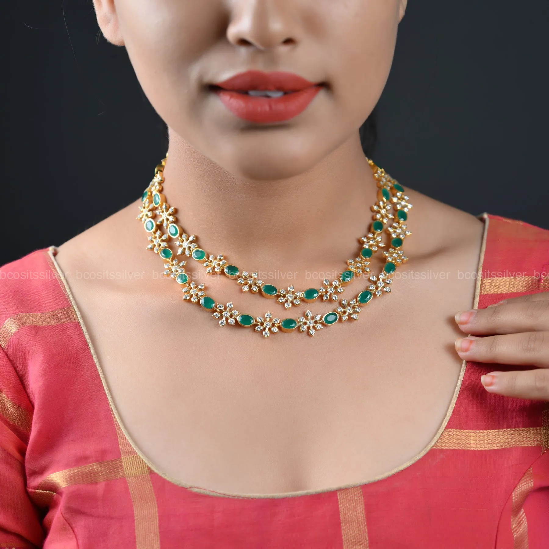 Gold Plated Neckpiece - 770