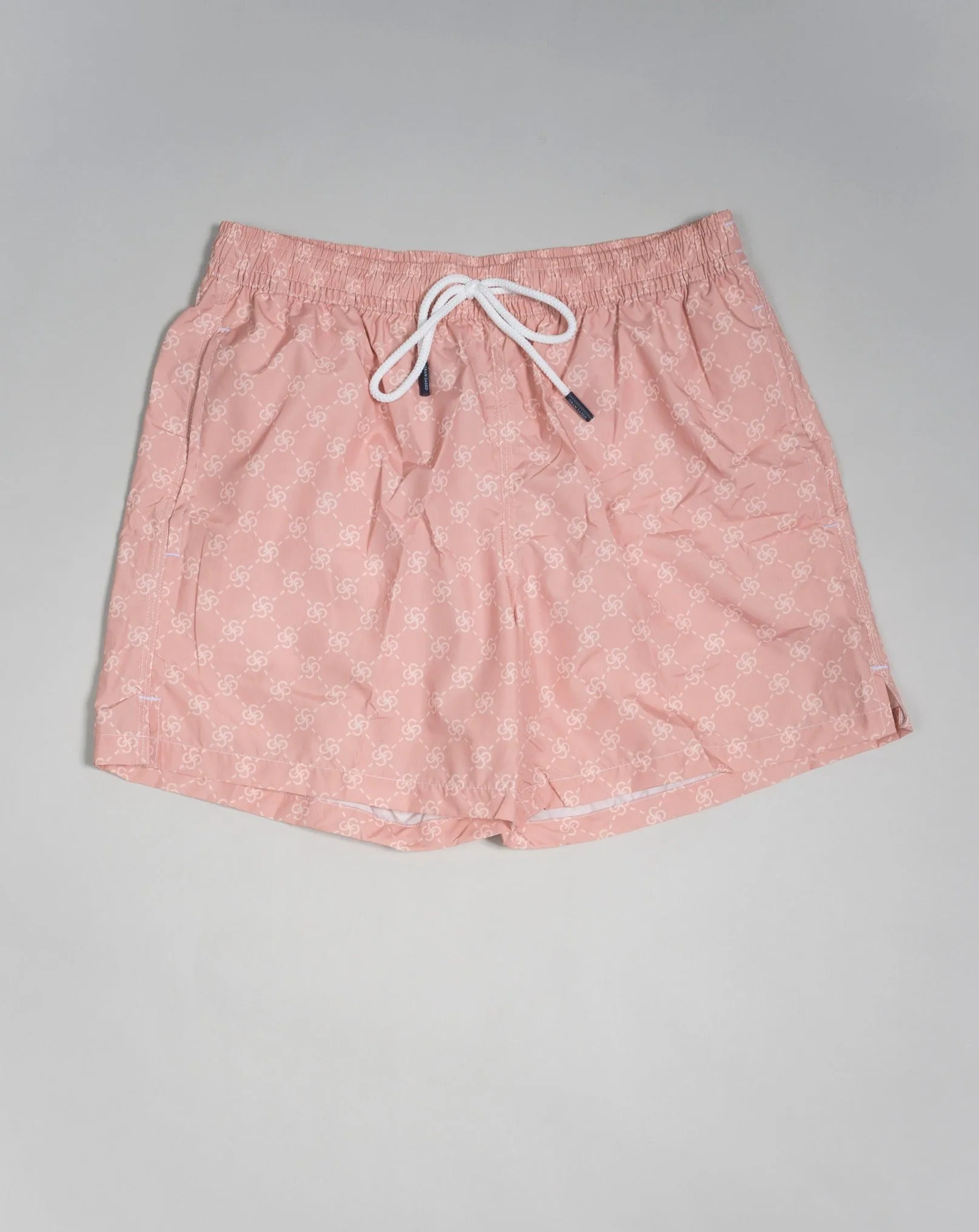 Gran Sasso Logo Swim Shorts / Peach