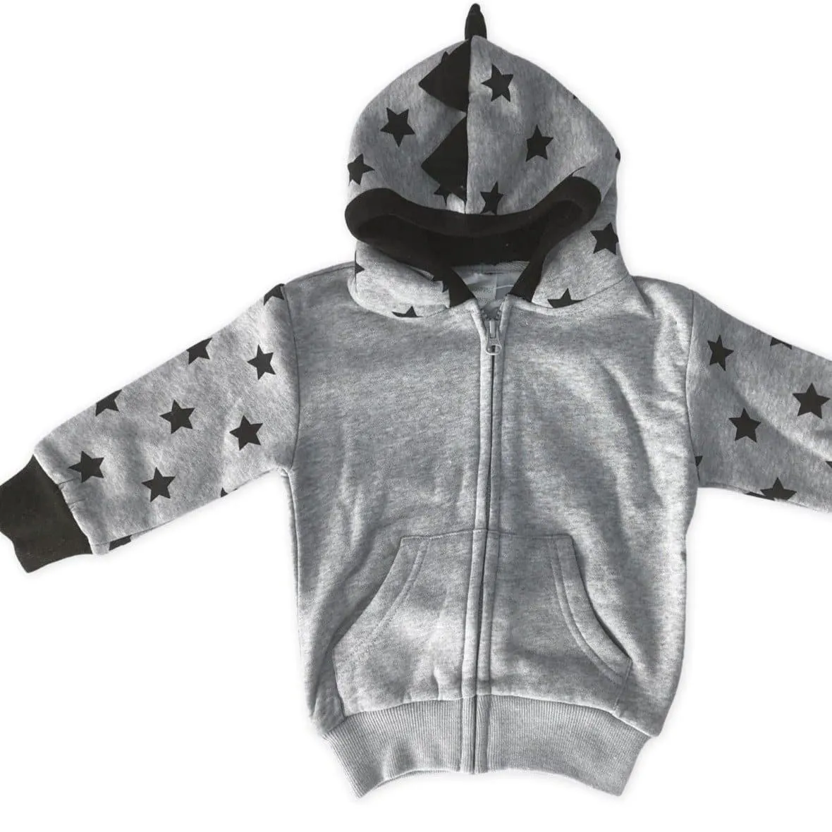 Grey Star Hoodie