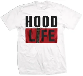 Hood Life - White T-Shirt