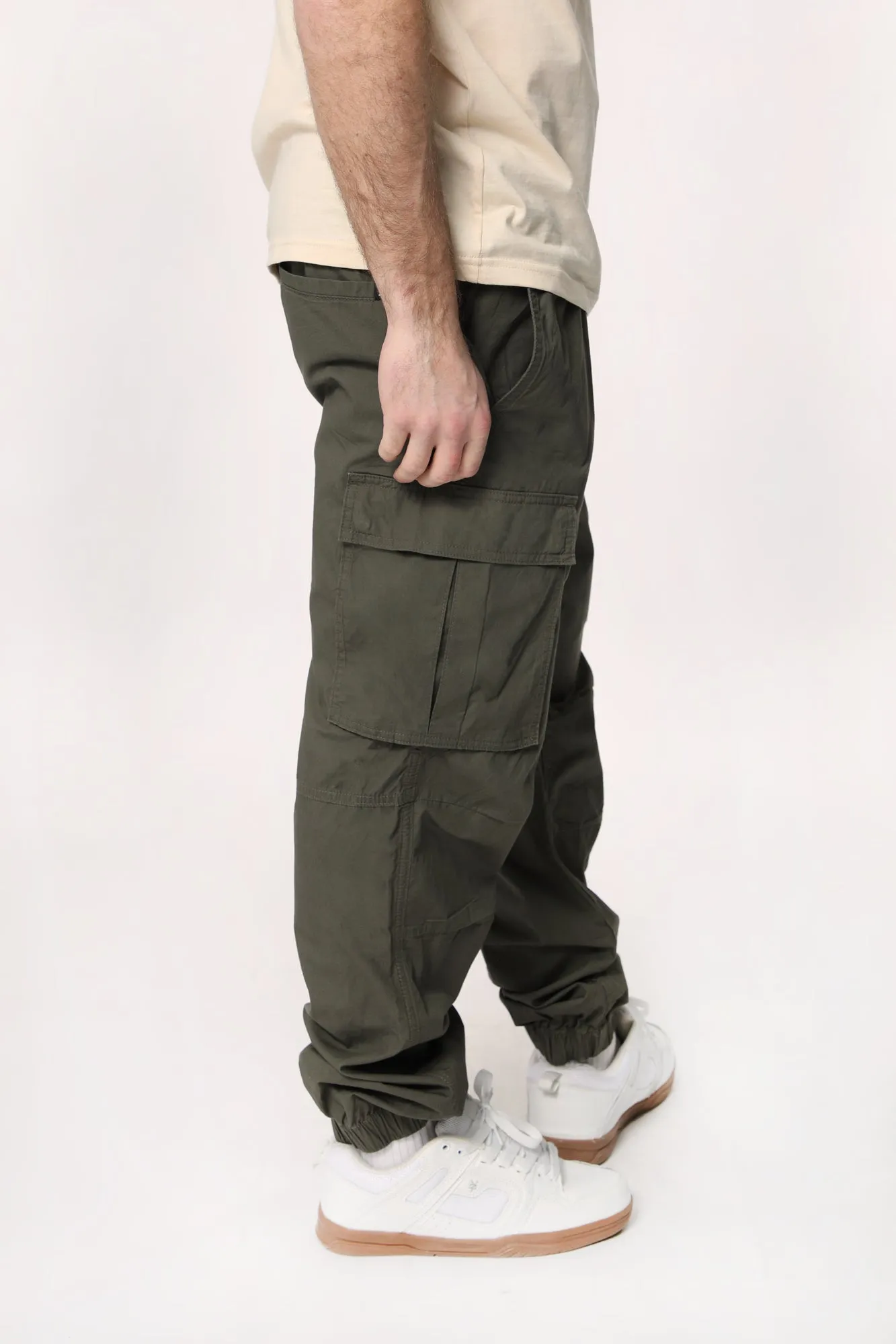 Jogger Cargo en Popeline West49 Homme