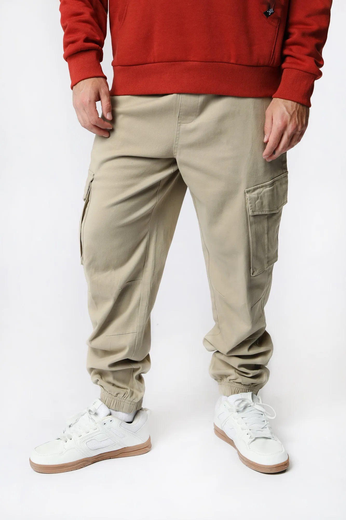 Jogger en Sergé Cargo West49 Homme