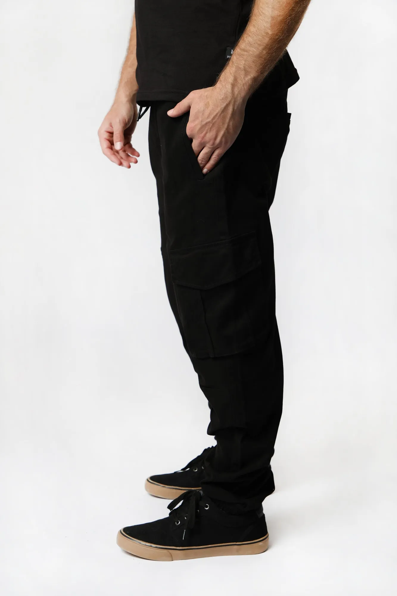 Jogger en Sergé Cargo West49 Homme