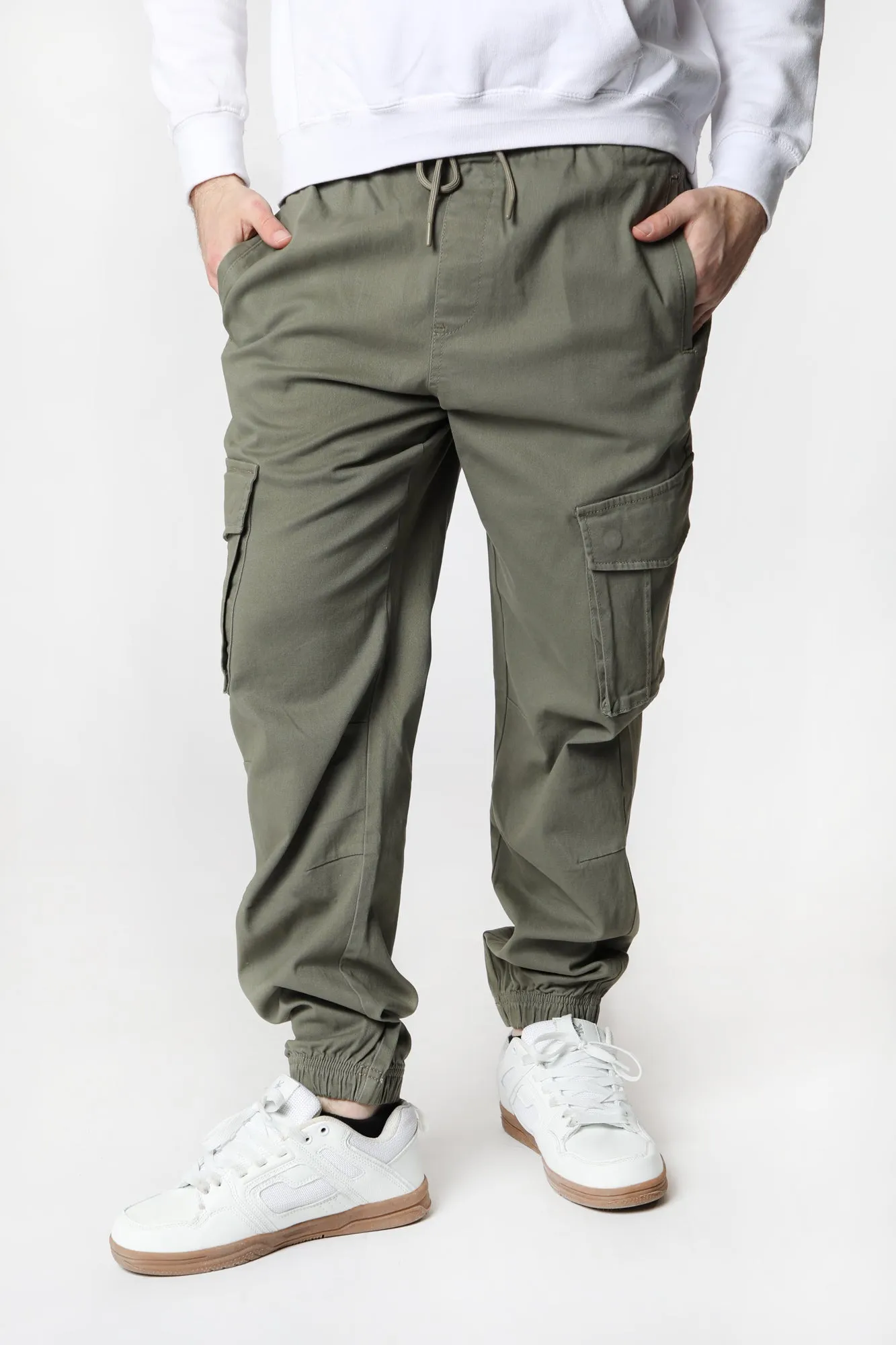 Jogger en Sergé Cargo West49 Homme