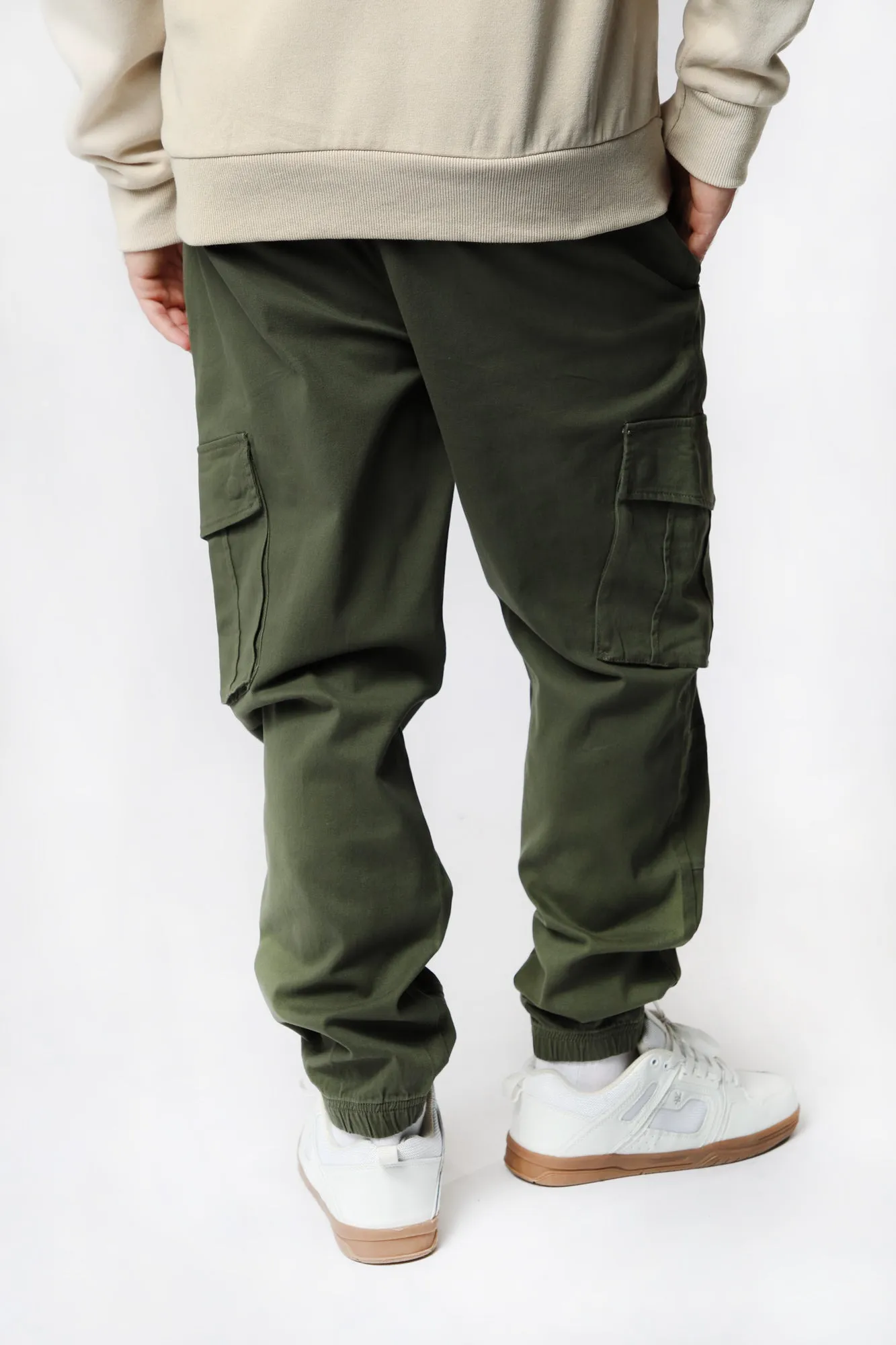 Jogger en Sergé Cargo West49 Homme