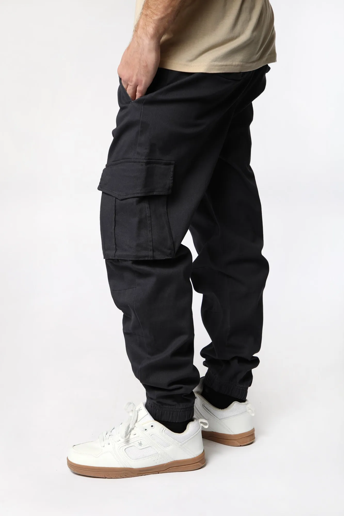 Jogger en Sergé Cargo West49 Homme