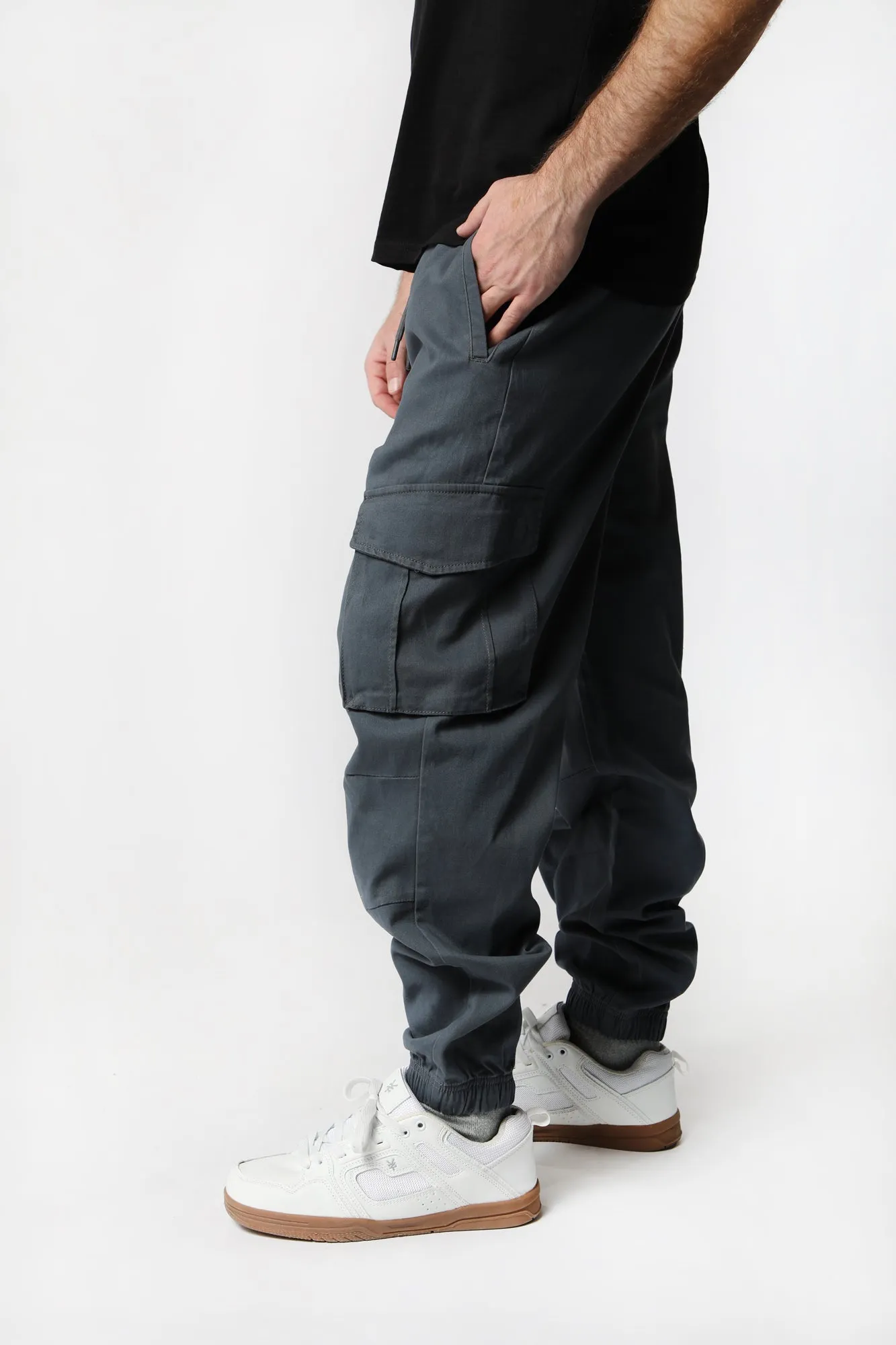 Jogger en Sergé Cargo West49 Homme