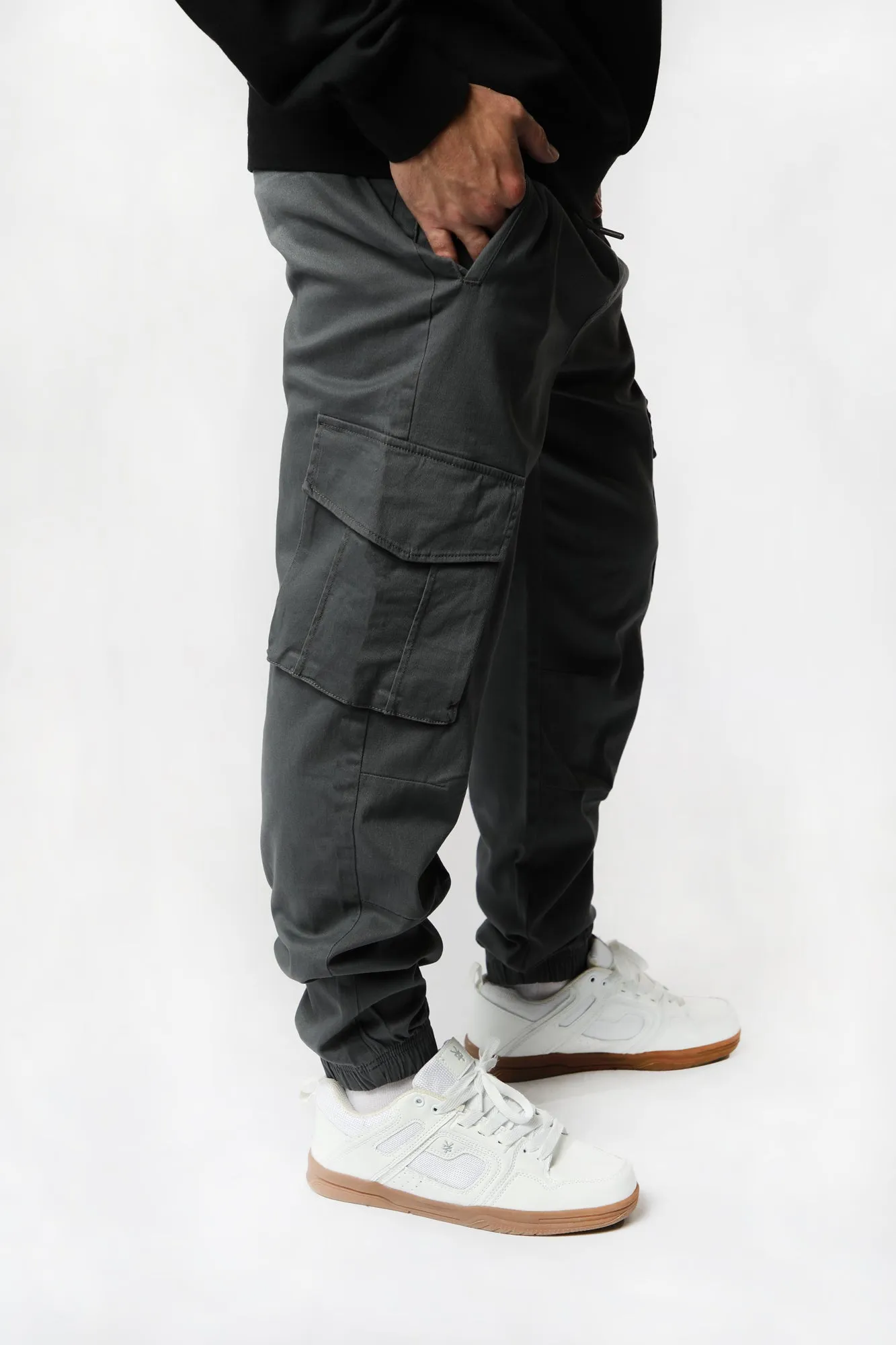 Jogger en Sergé Cargo West49 Homme