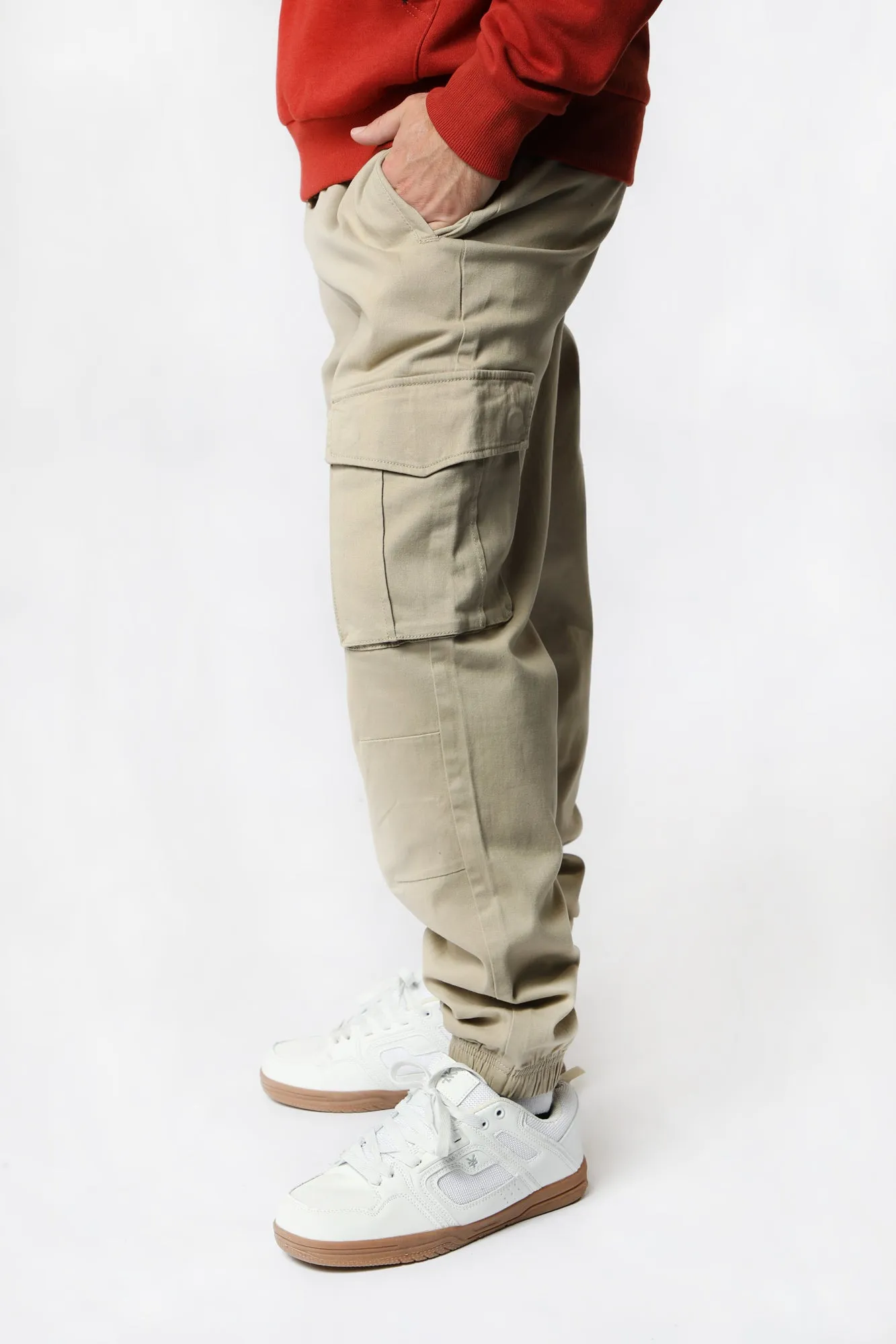 Jogger en Sergé Cargo West49 Homme