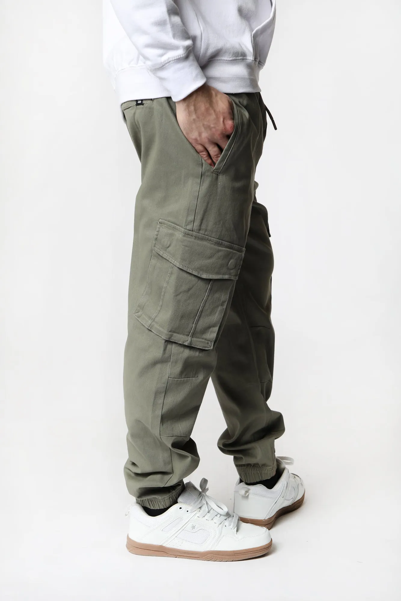 Jogger en Sergé Cargo West49 Homme