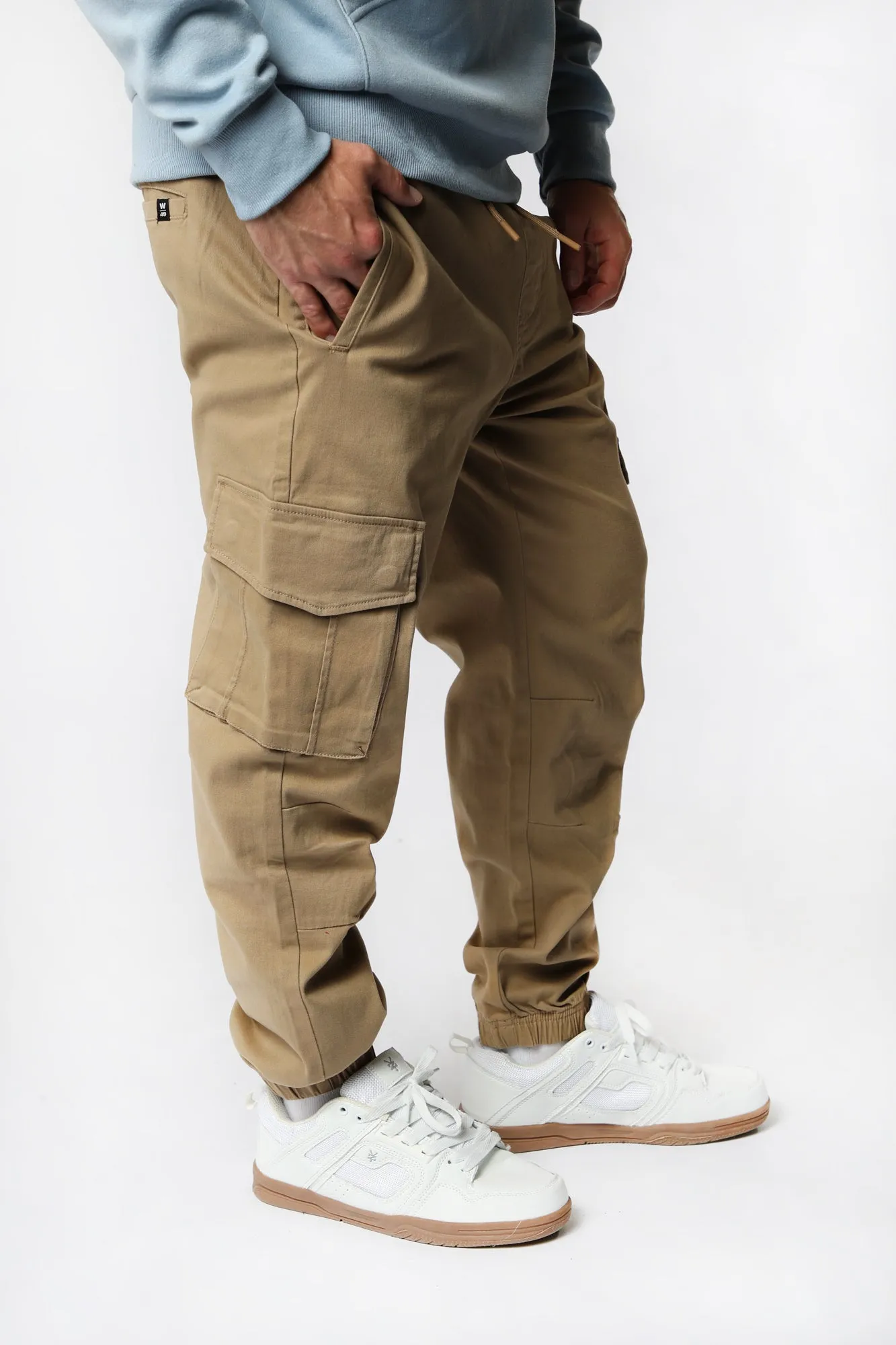 Jogger en Sergé Cargo West49 Homme