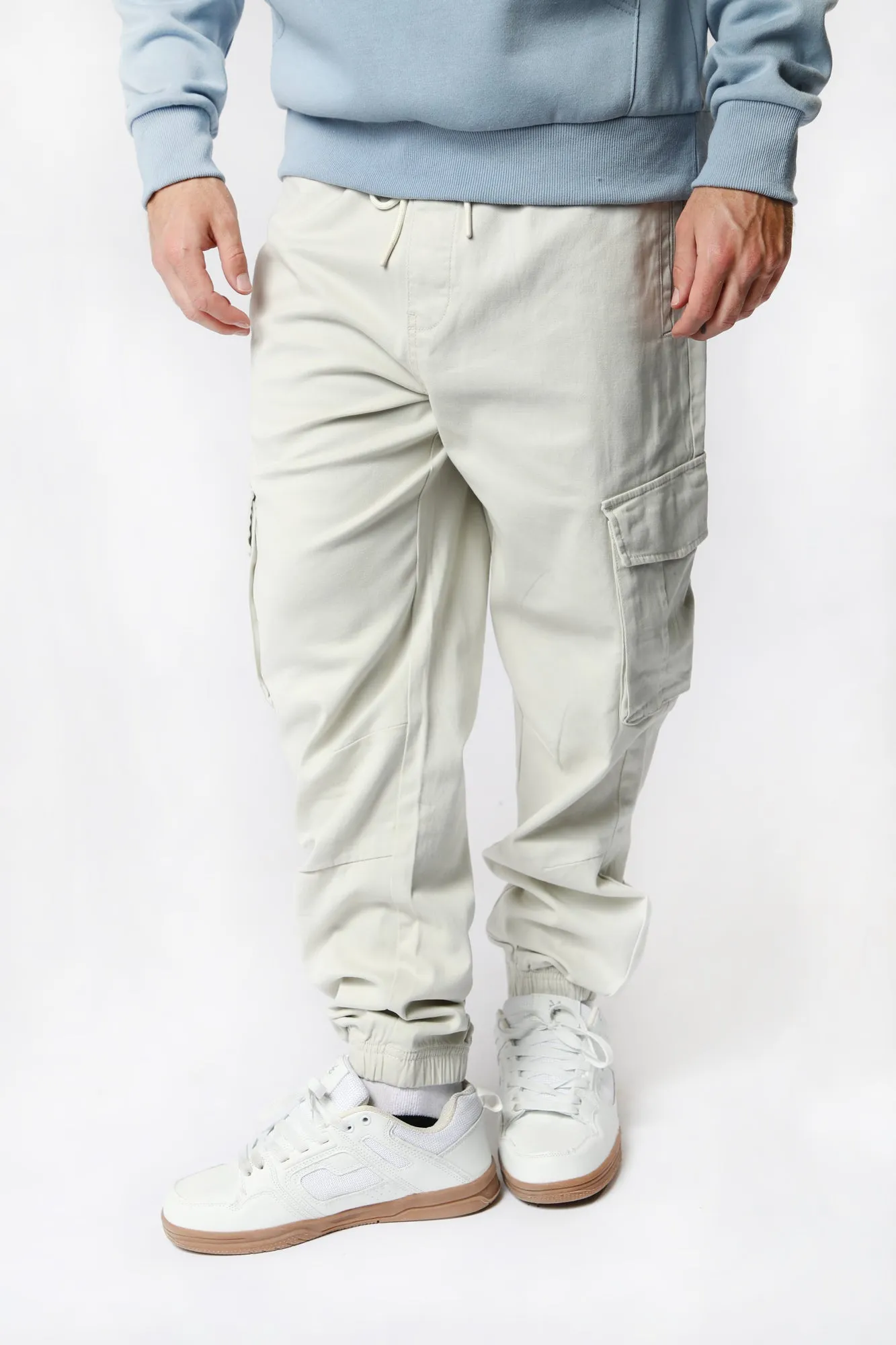 Jogger en Sergé Cargo West49 Homme