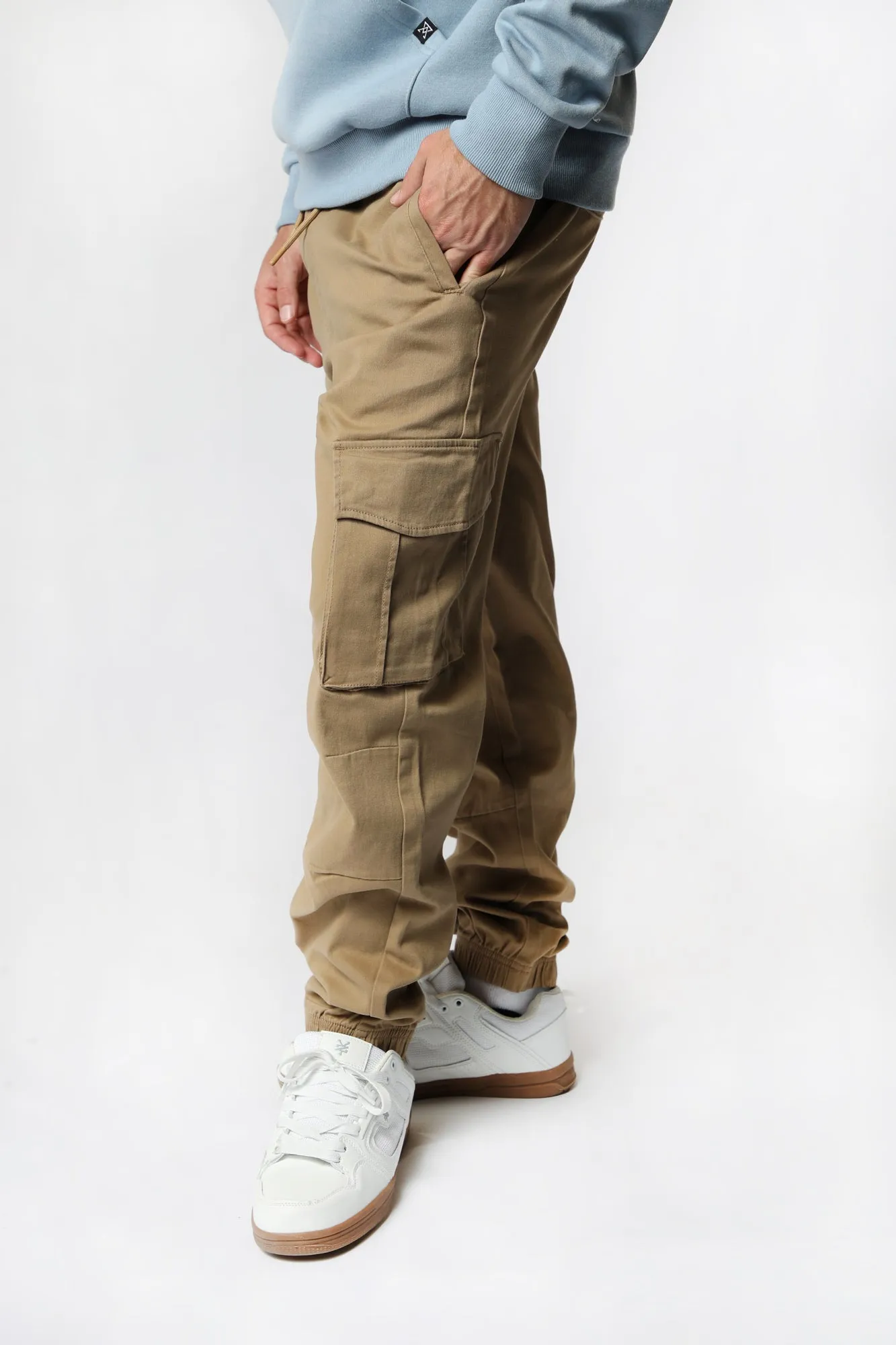 Jogger en Sergé Cargo West49 Homme