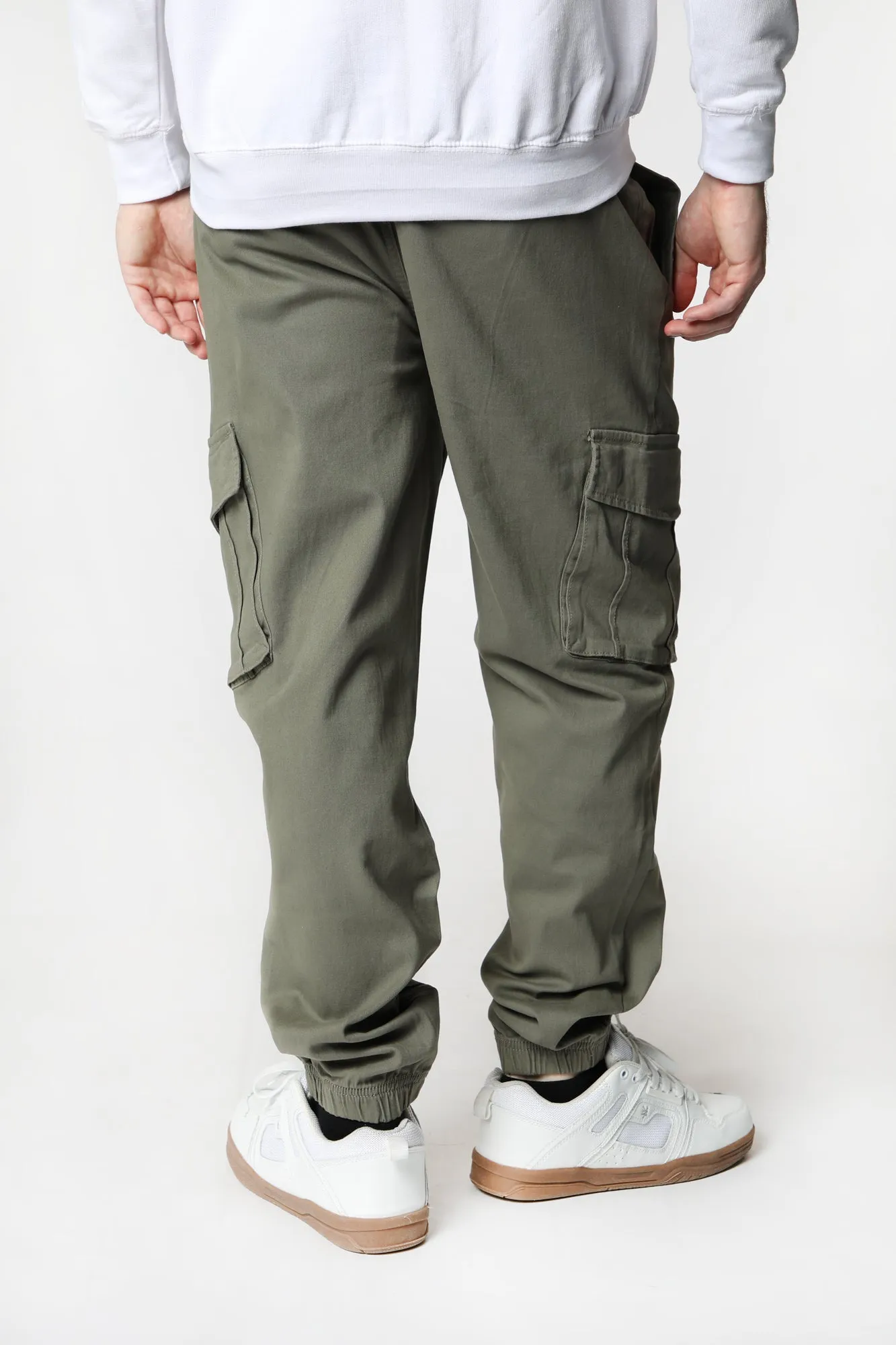 Jogger en Sergé Cargo West49 Homme