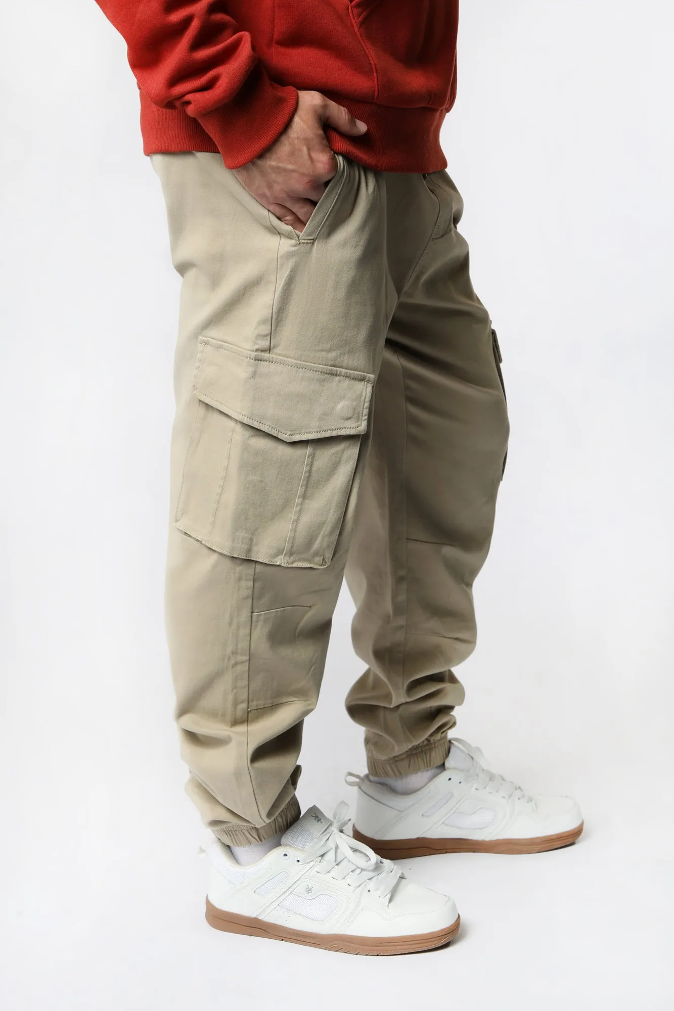 Jogger en Sergé Cargo West49 Homme