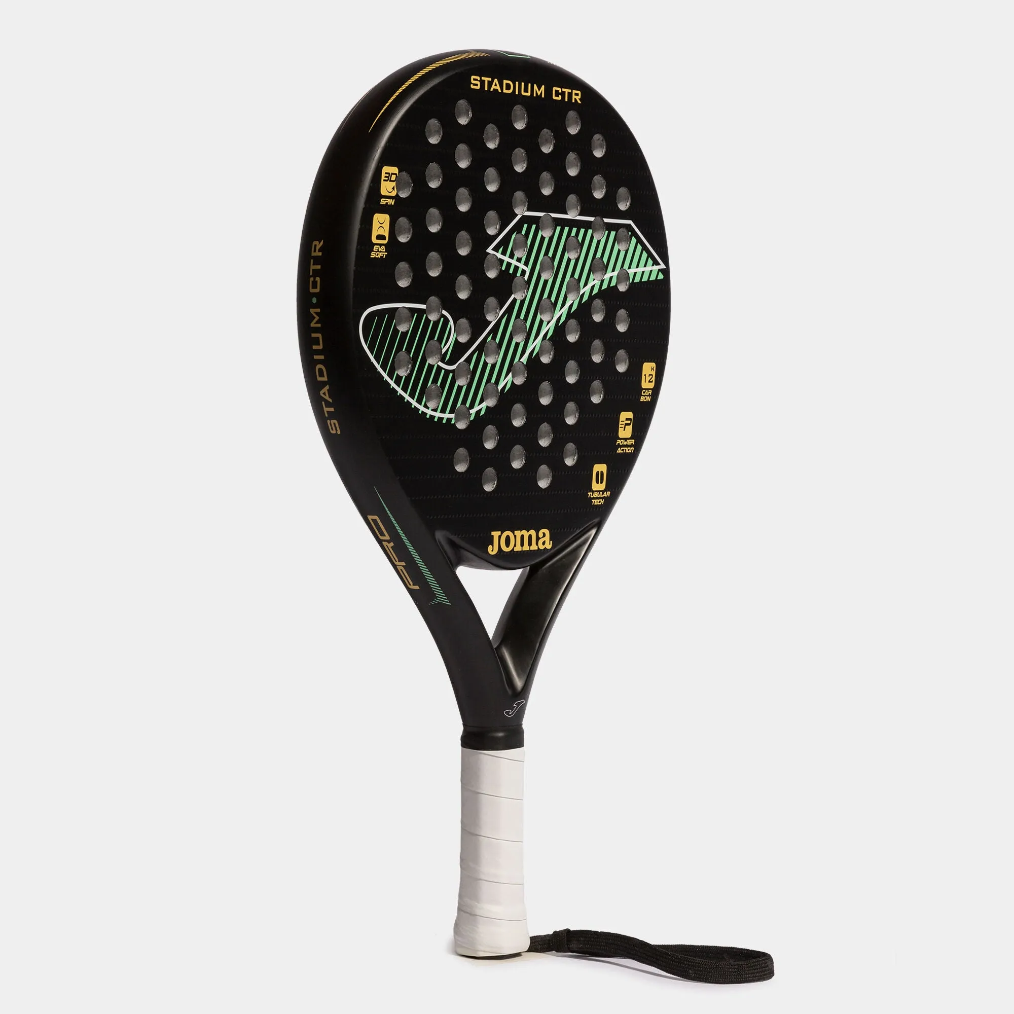 Joma Stadium CTR Paddle Racket Black/Green