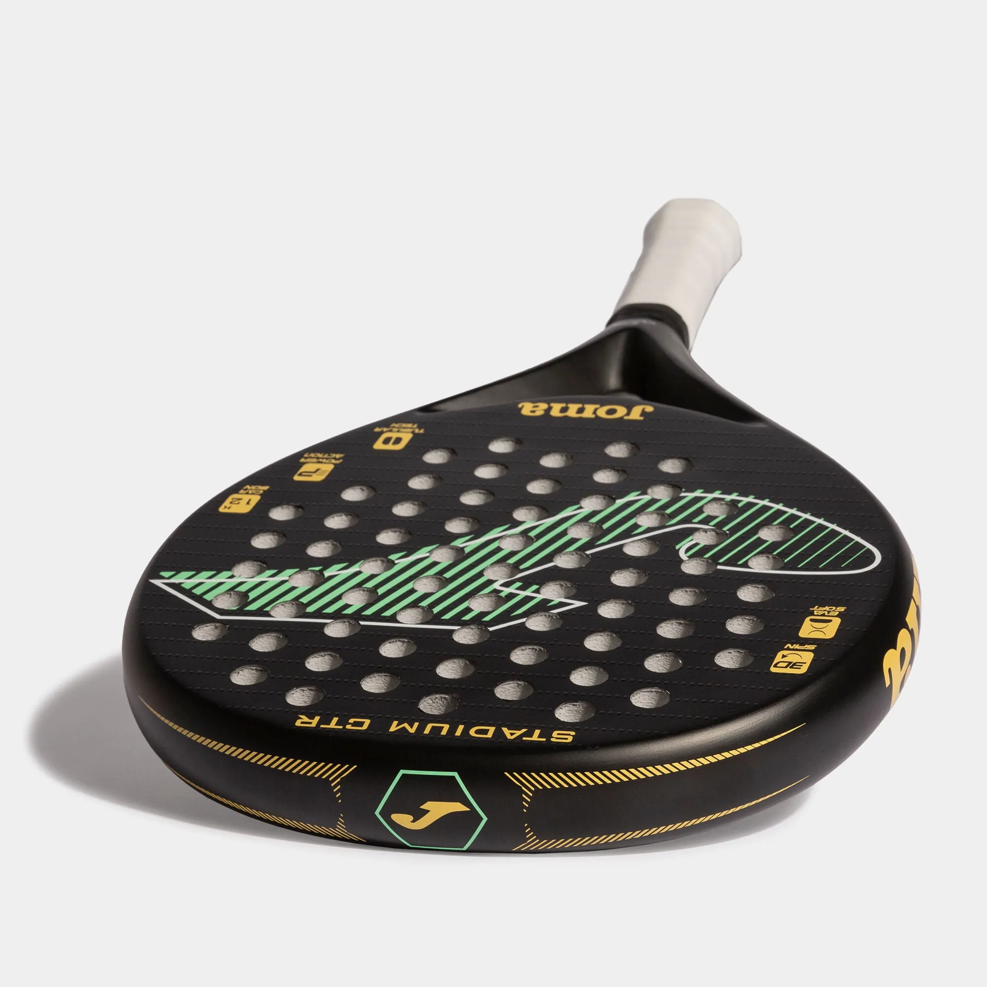 Joma Stadium CTR Paddle Racket Black/Green