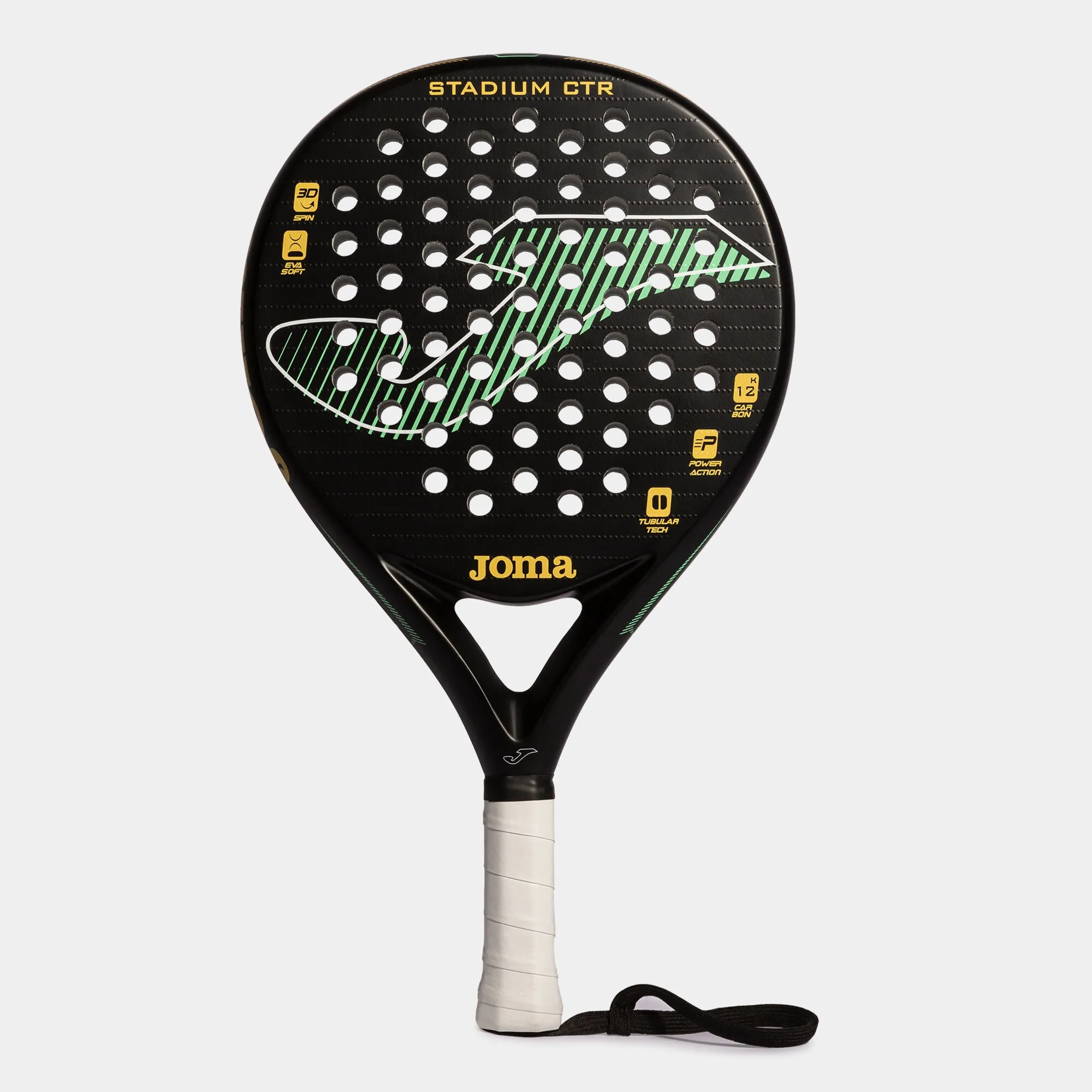 Joma Stadium CTR Paddle Racket Black/Green