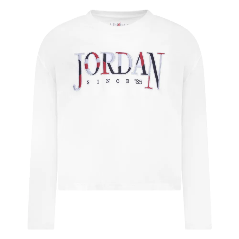 Jordan T-shirt manica lunga Post Up Junior