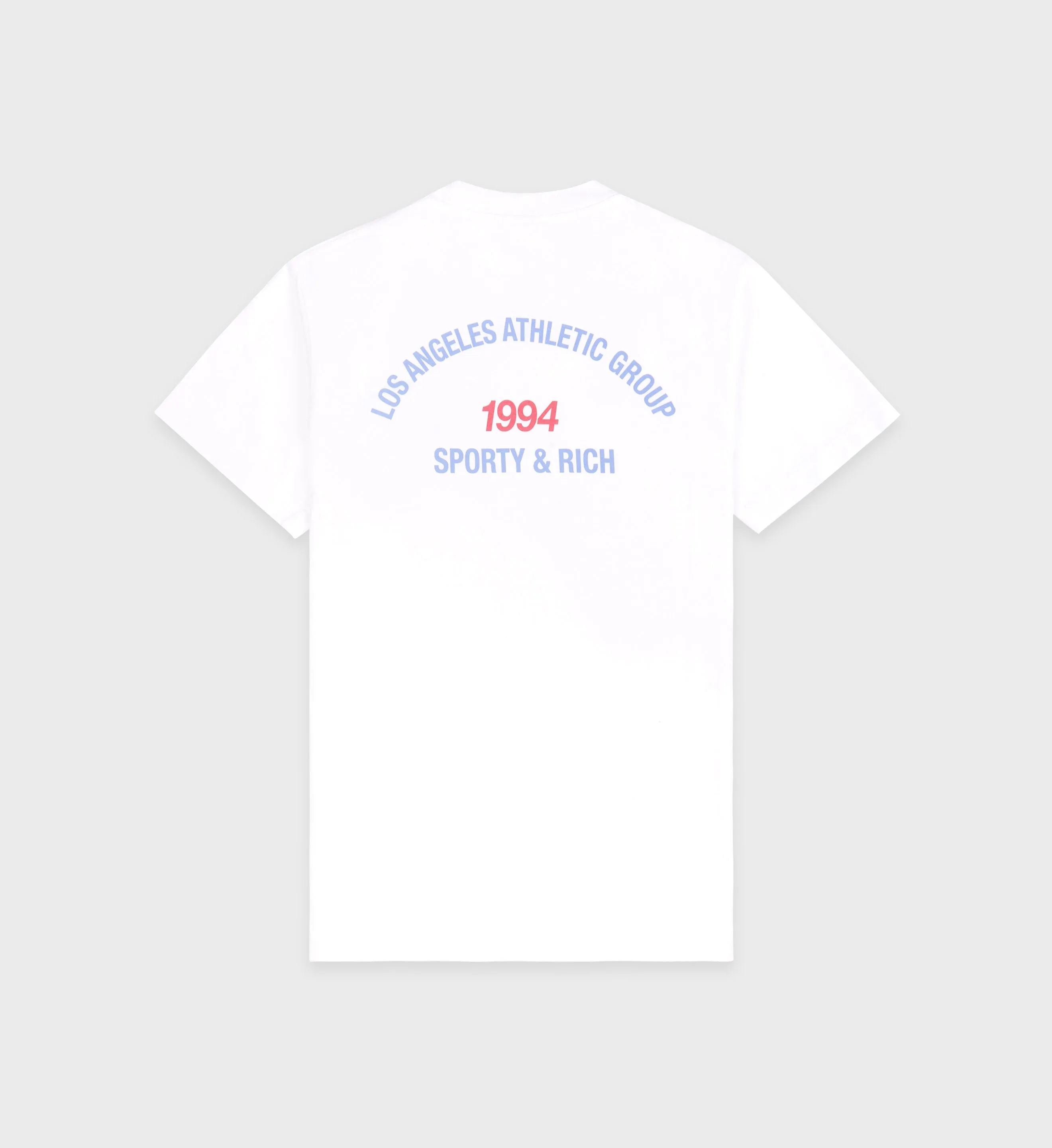 LA Athletic Group T-Shirt - White/China Blue